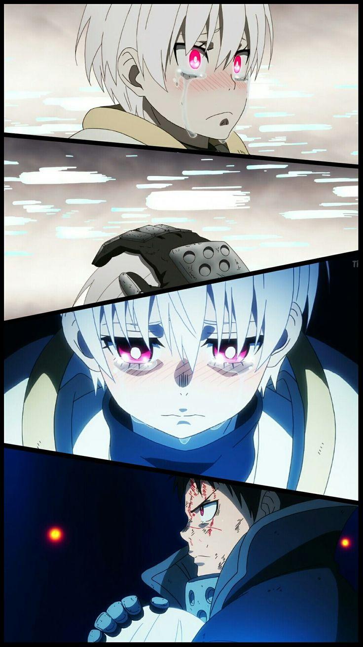 736x1310 Shinra and Sho Kusakabe: (s1ep22) A Brother's Determination. Shinra kusakabe, Anime wallpaper, Anime fight