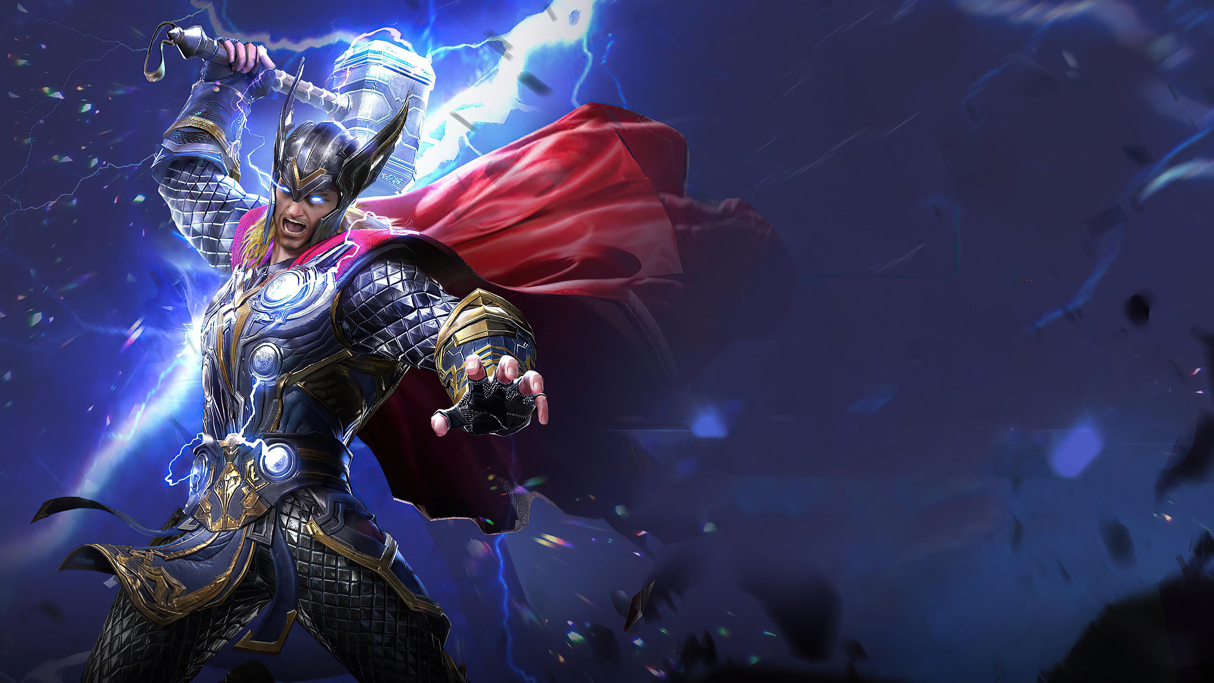 3864x2174 Marvel Duel Thor 4k iPad Air HD 4k Wallpaper, Image, Background, Photo and Picture