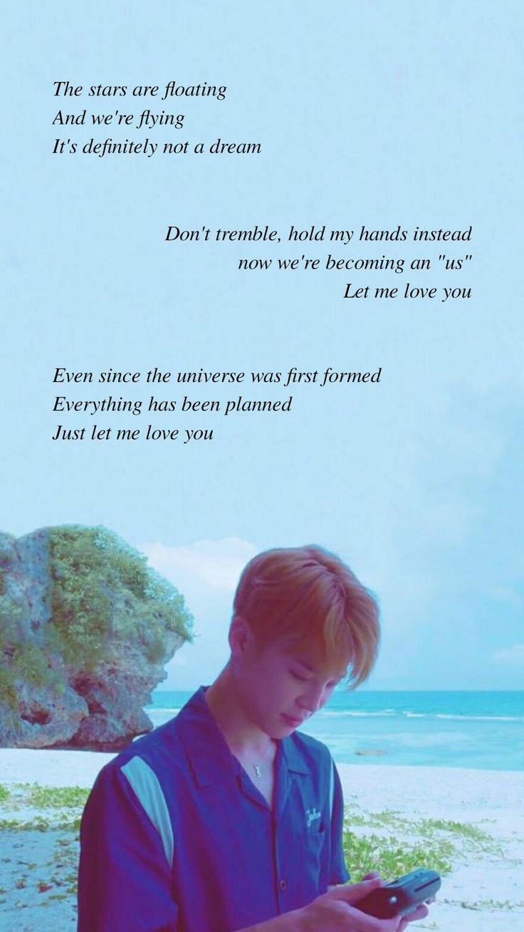 736x1308 Serendipity by BTS Jimin. Lyrics wallpaper. Follow my IG for the most recent ones. Bts lyrics quotes, Bts song lyrics, Bts lyric