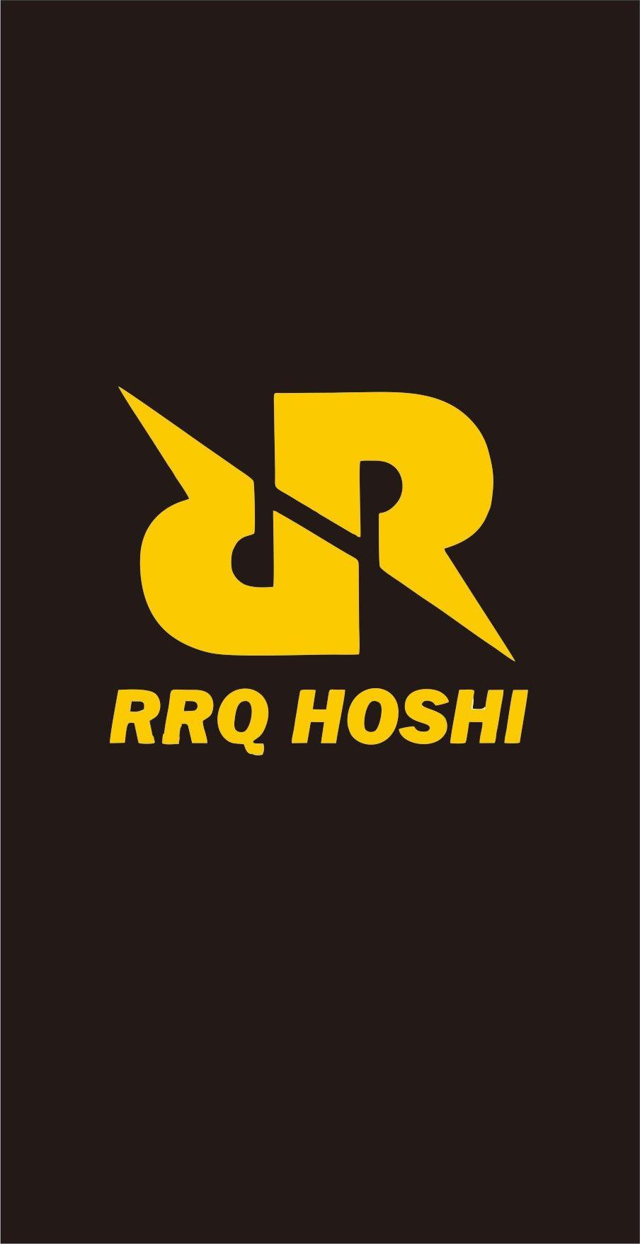 904x1757 RRQ HOSHI LOGO. Desain logo game, Desain logo, Gambar latar belakang hitam