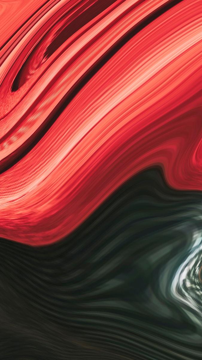 675x1200 Black and red fluid mobile