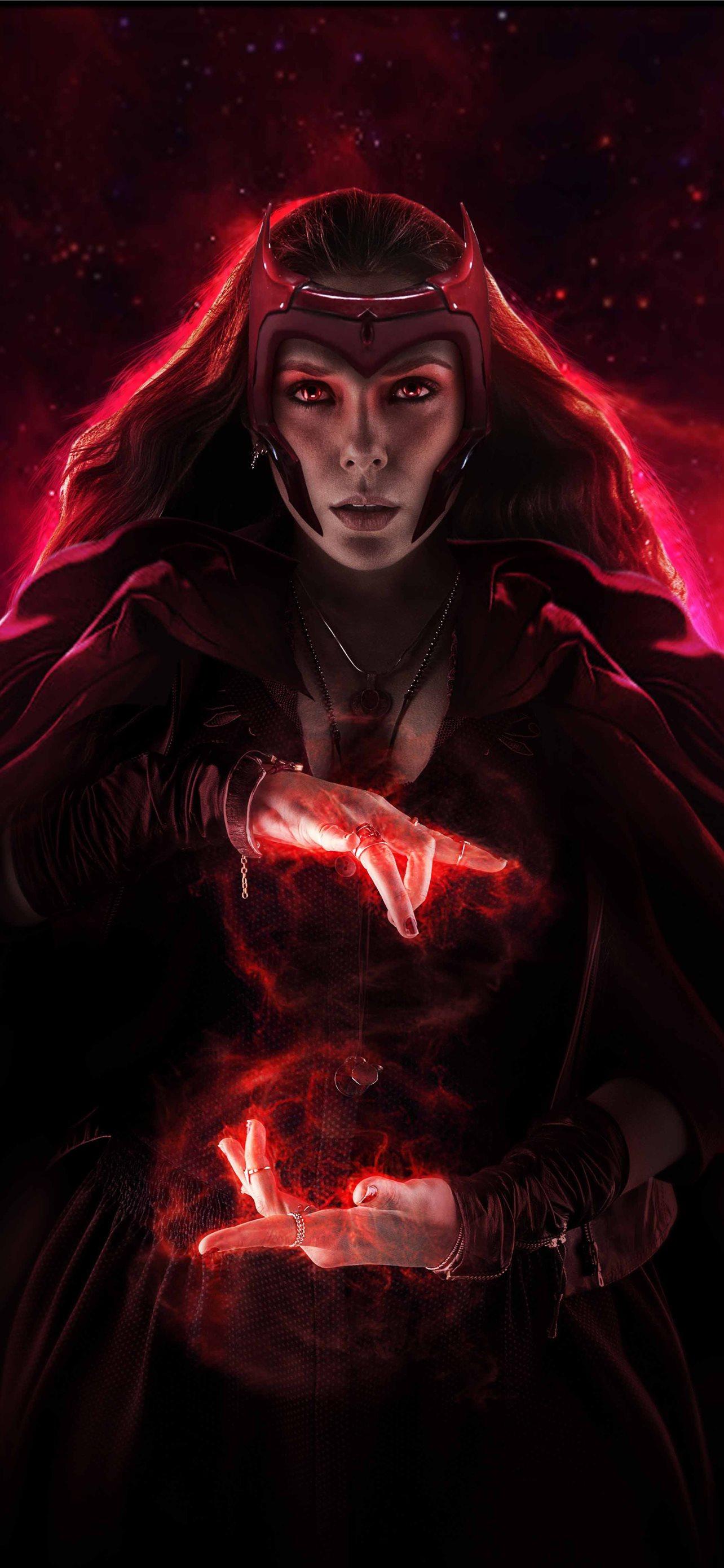 1284x2778 Best Scarlet witch iPhone HD Wallpaper