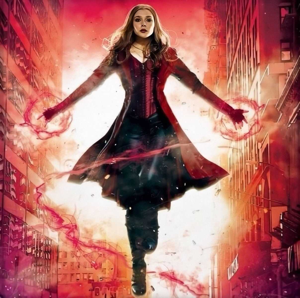 1208x1202 Scarlet Witch Desktop Wallpaper