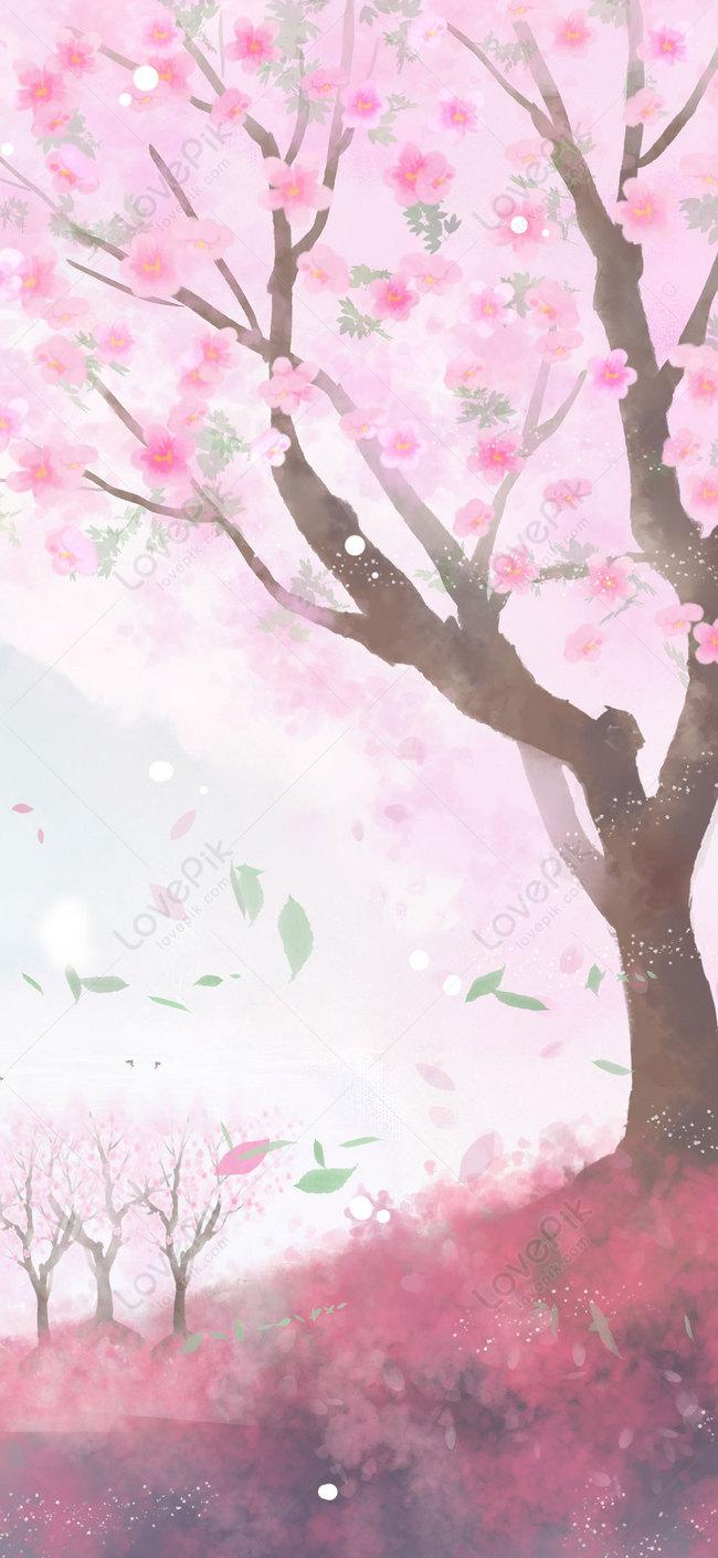 Cherry Blossom Drawing Wallpapers - Top Free Cherry Blossom Drawing ...