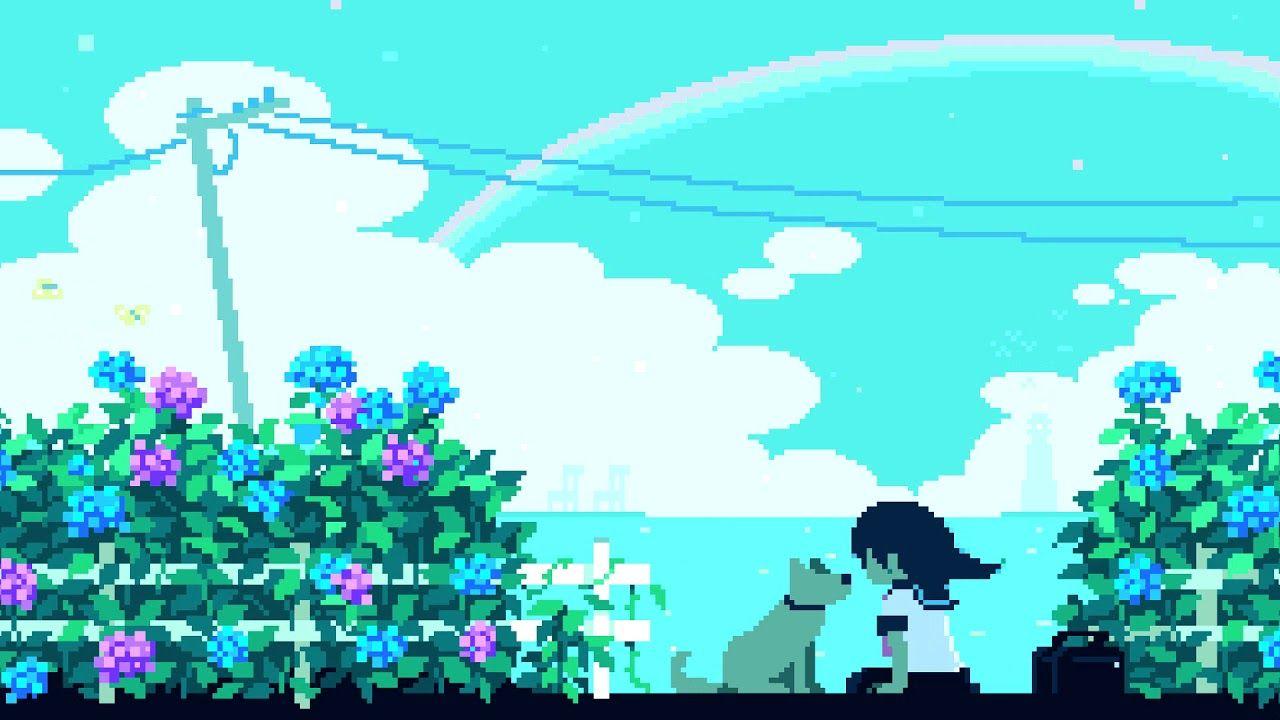 1280x720 Lofi Green Wallpaper