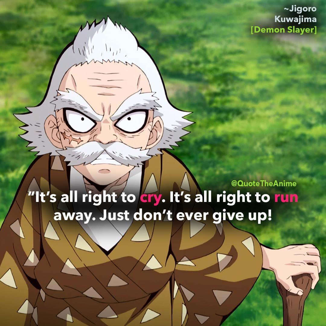 1080x1080 POWERFUL Demon Slayer Quotes you'll Love (Wallpaper). QTA. Anime qoutes, Slayer, Anime quotes inspirational