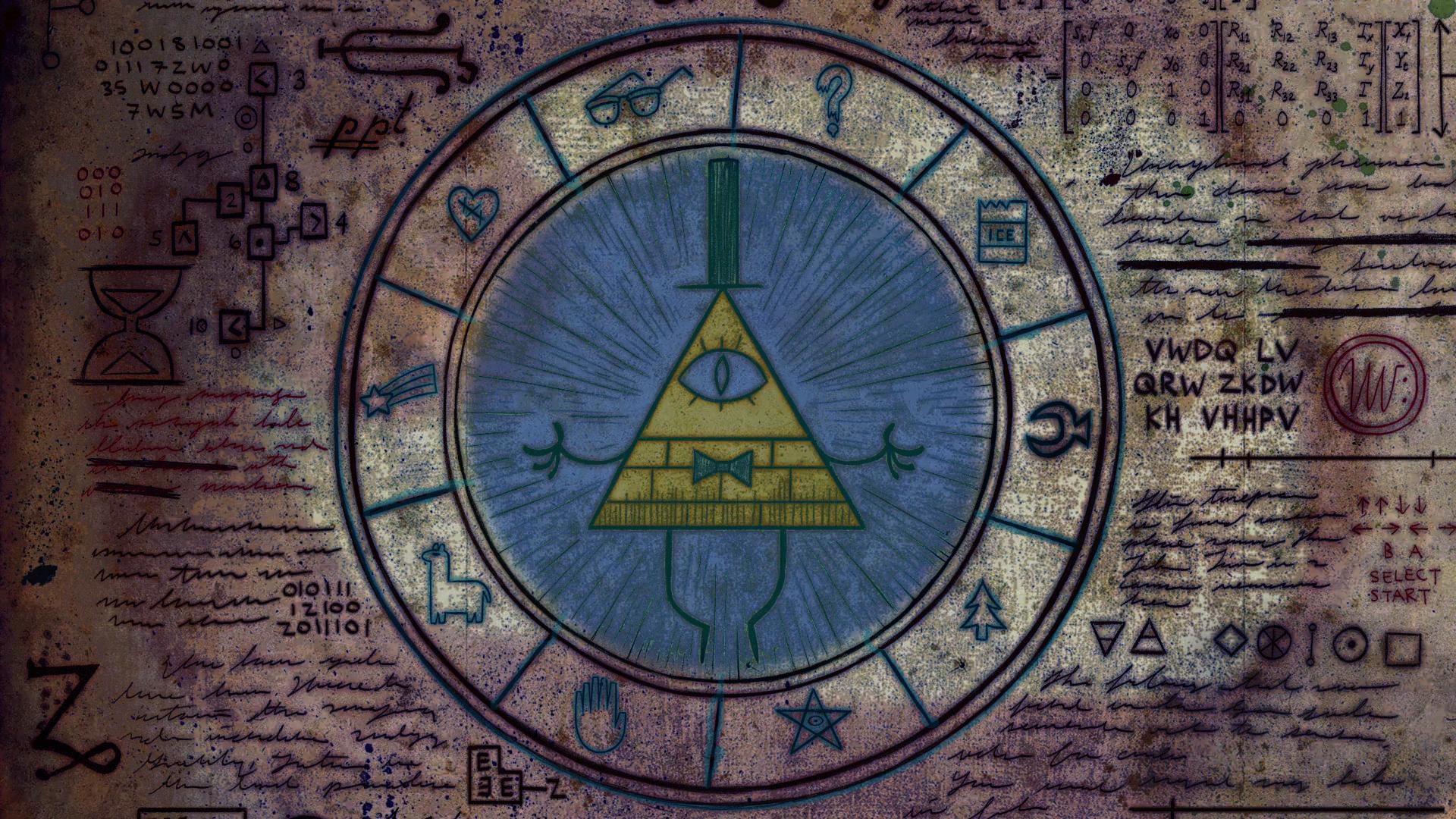 1920x1080 Bill Cipher Wallpaper Card From User Annamary123 In Falls Decoracion Cumpleaños Wallpaper & Background Download