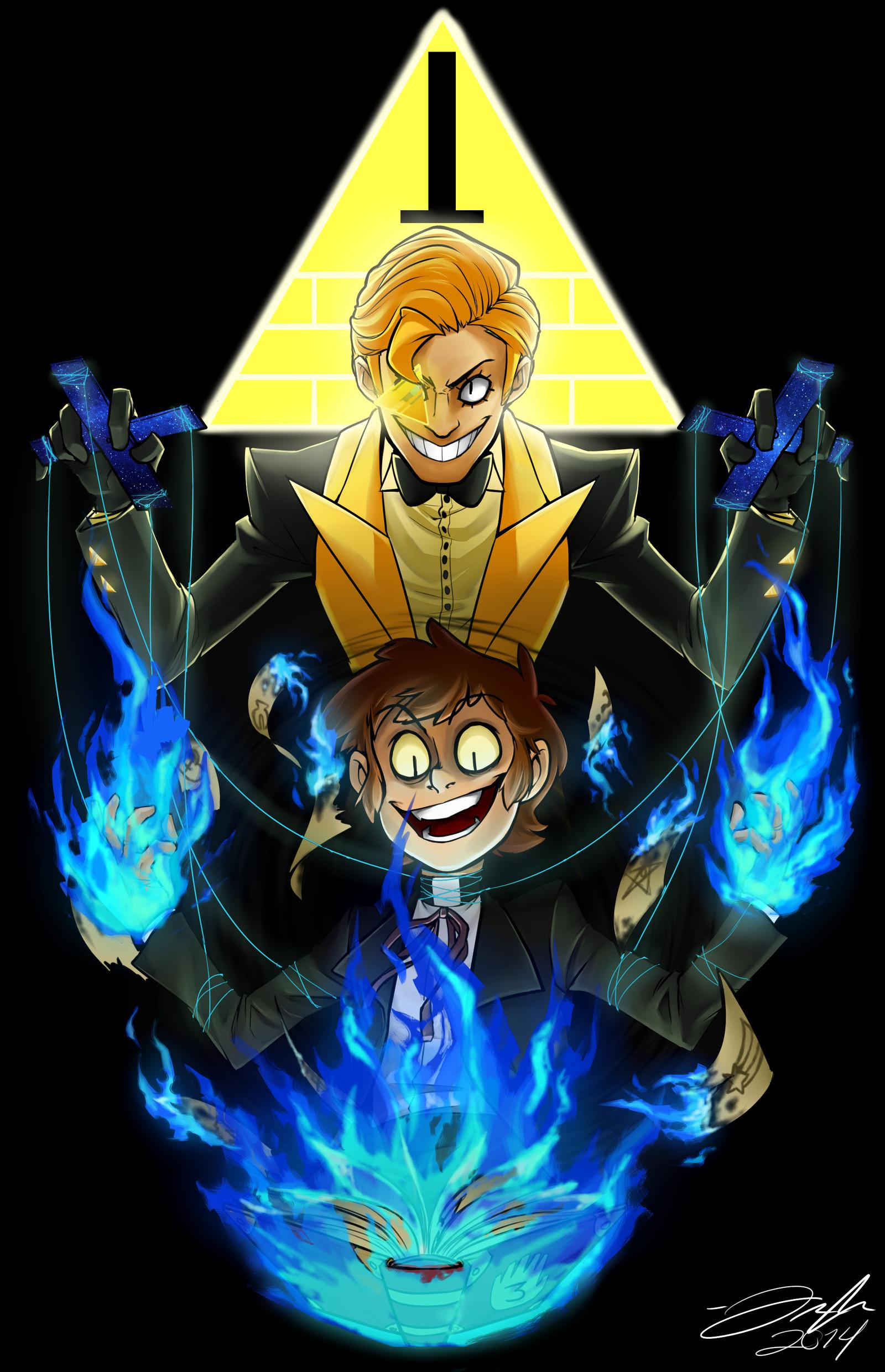 1600x2480 Gravity Falls Bill Cipher