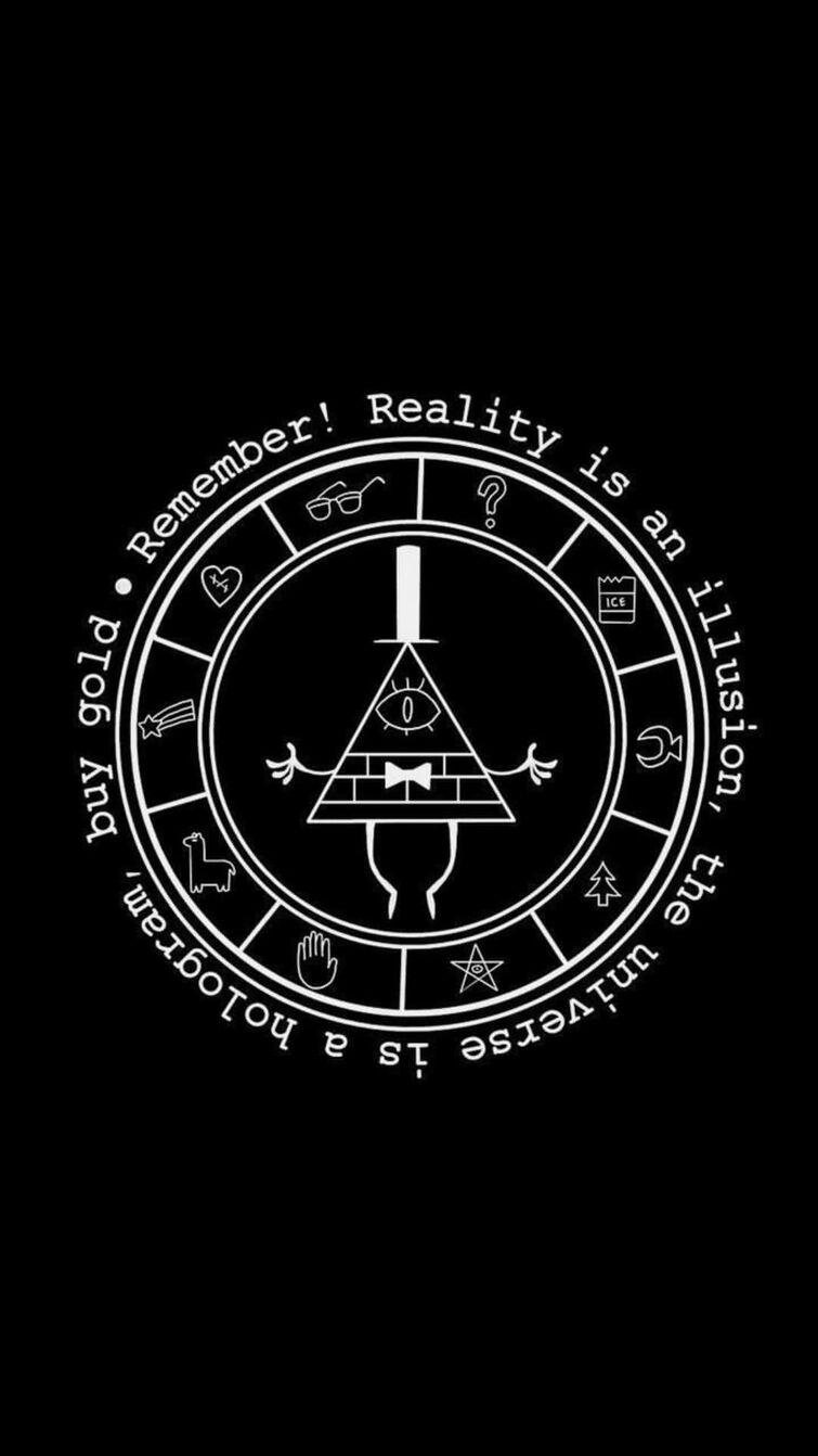 755x1342 Gravity Falls Wallpaper 7