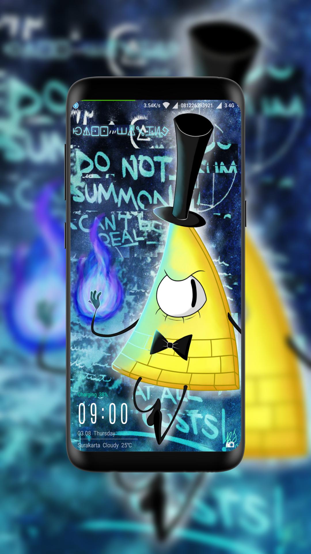 1080x1920 Gravity Falls (Bill Cipher) Wallpaper pour Androidéléchargez l'APK