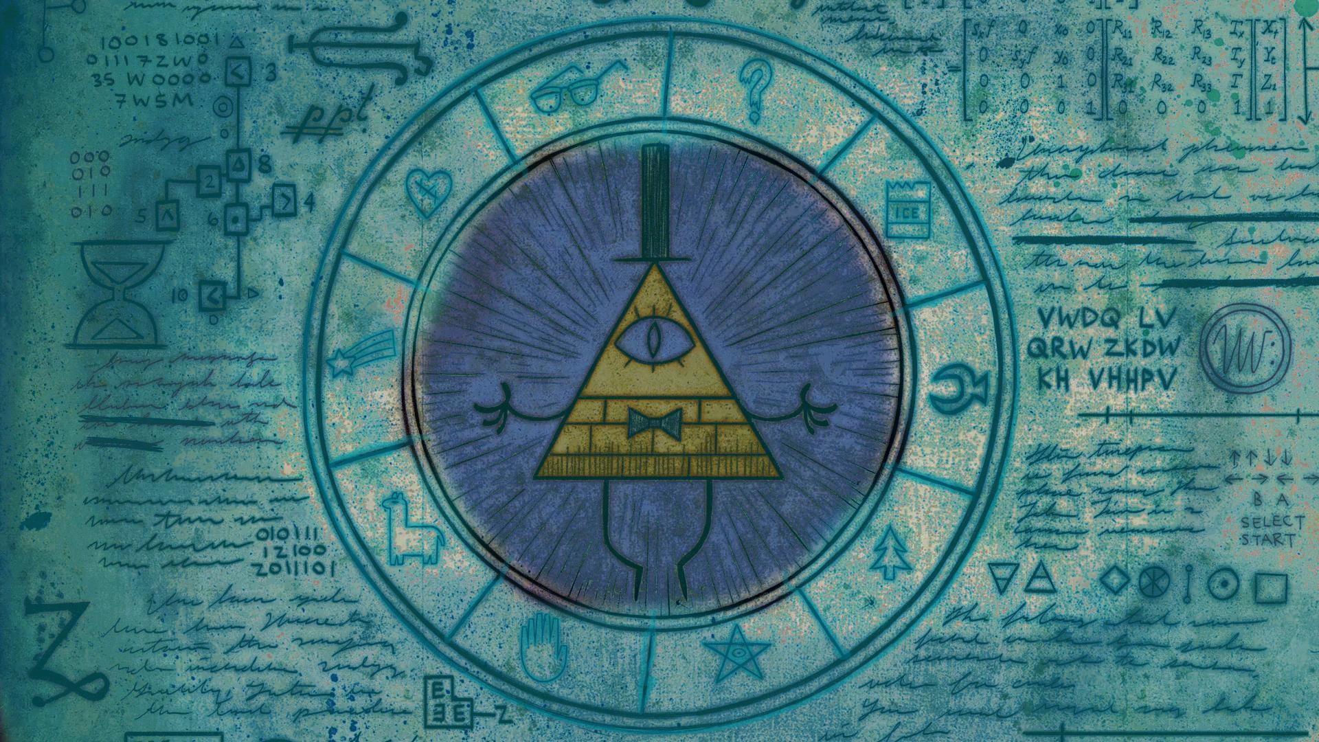 1920x1080 Bill Cipher (wallpaper). gravity falls. Gravity