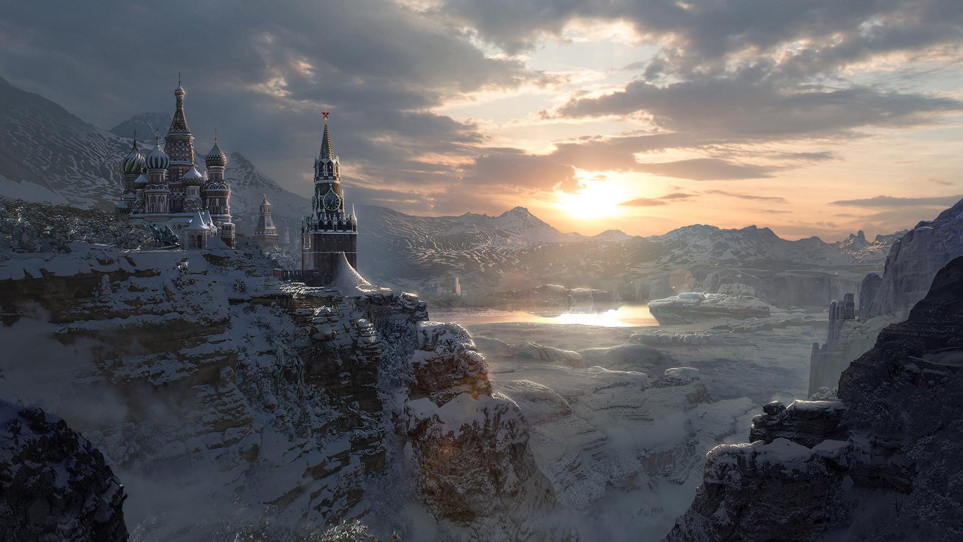1920x1080 Winter In Russia Wallpaper, HD City 4K Wallpaper, Image and Background