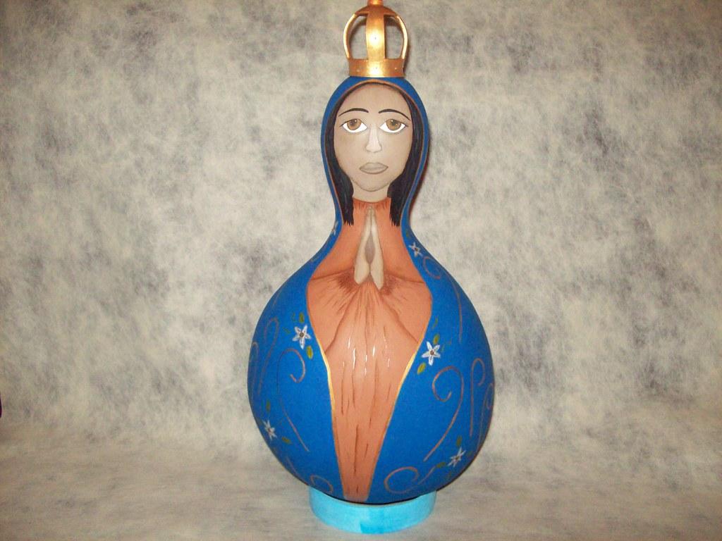 1024x768 Nossa Senhora Aparecida em cabaça