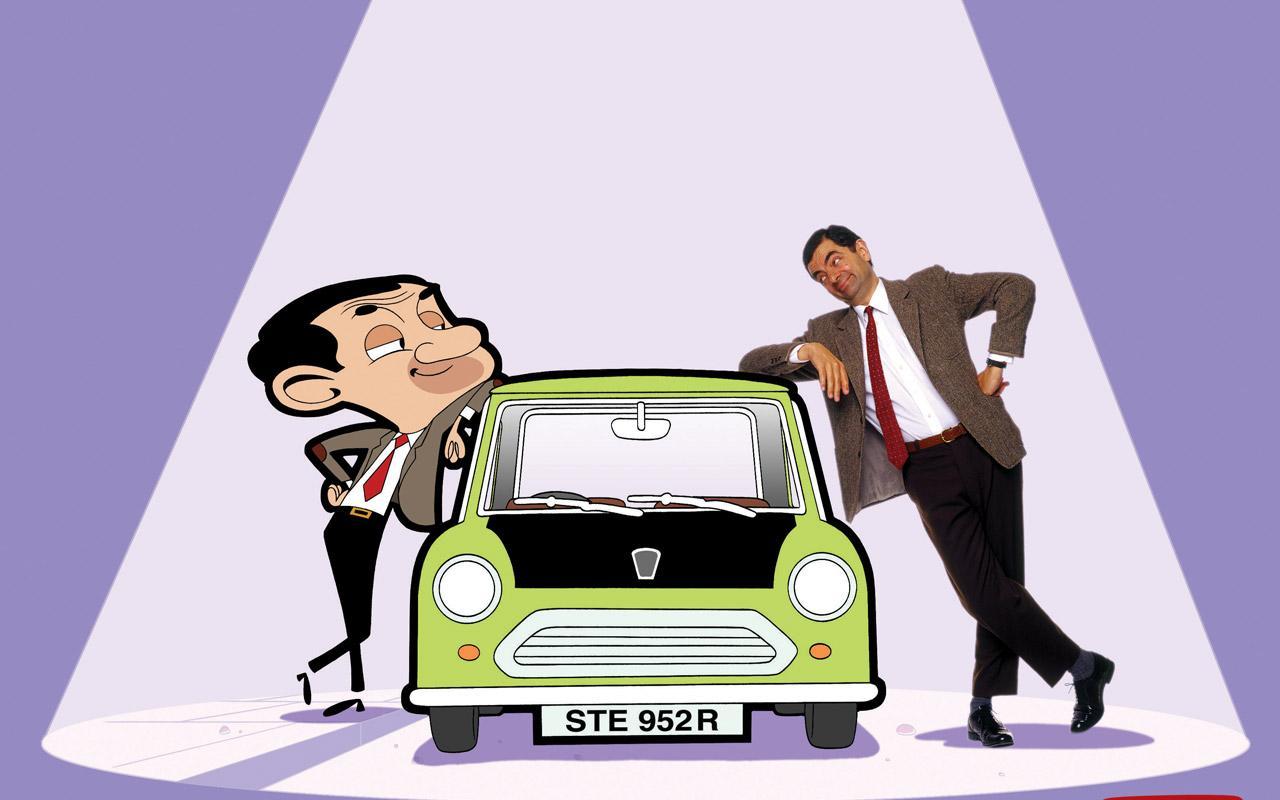 1280x800 Cartoon Love Mr Bean Car Free 85655 Wallpaper Bean Animated Series