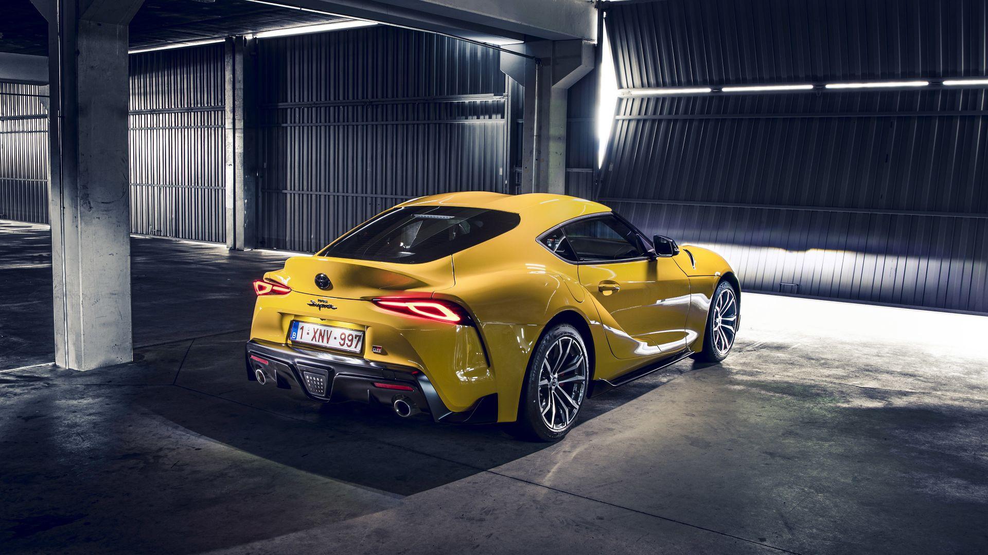 1920x1080 Toyota Supra, Sport Car, Rear View Wallpaper, HD Image, Picture, Background, 0d8c61