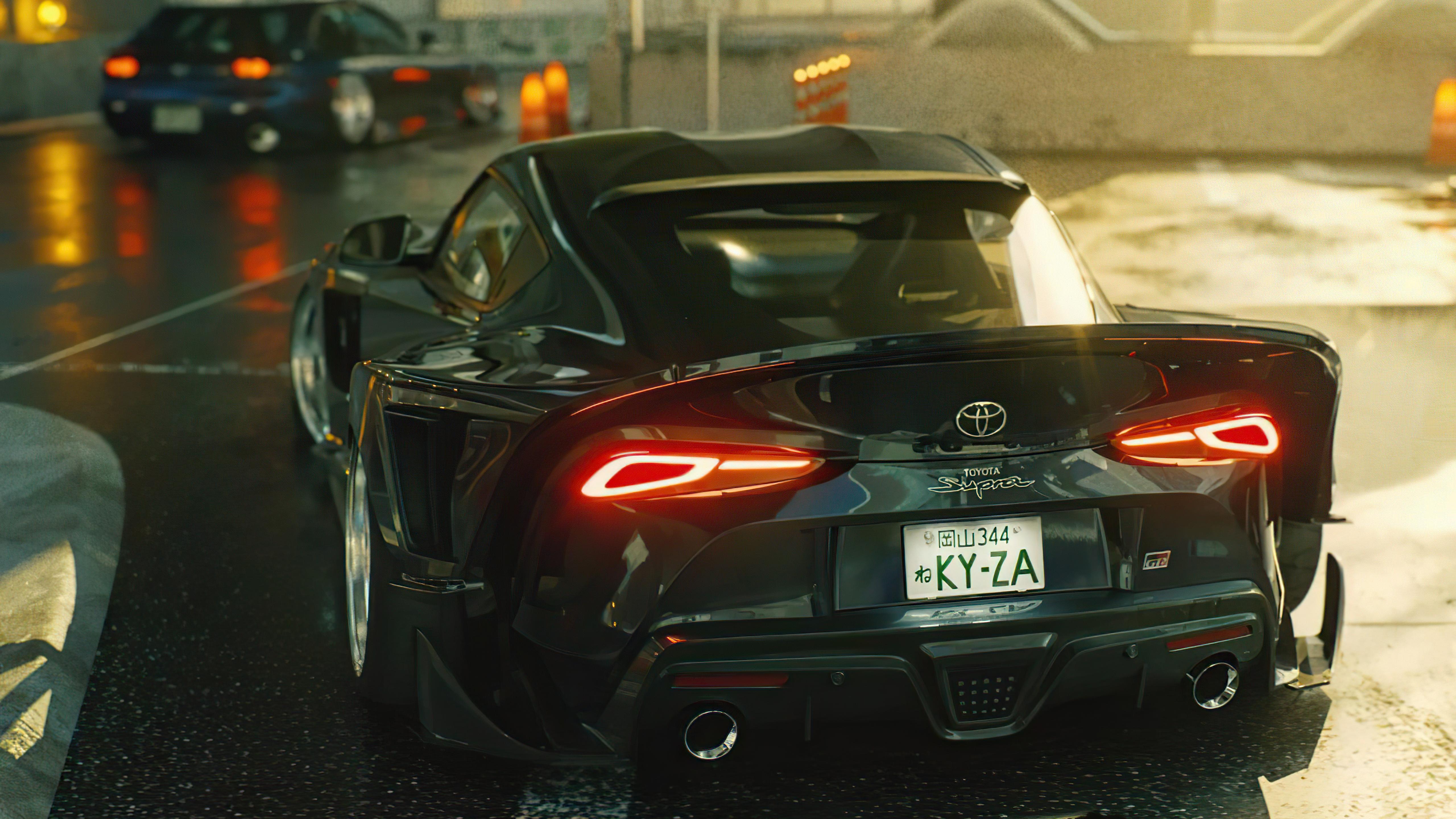 5120x2880 Wallpaper 4k Toyota Supra Wide Body Kit 4k Wallpaper