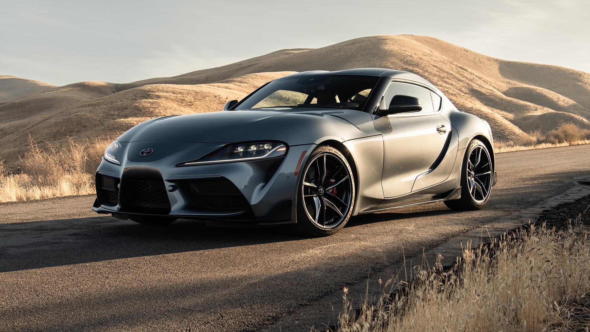 2048x1152 Toyota GR Supra 3.0 Premium Three Quarter Wallpaper