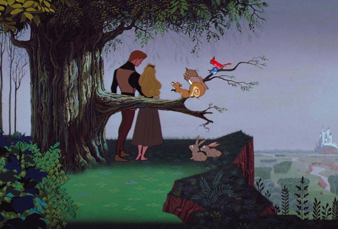 1100x746 Desktop Sleeping Beauty Wallpaper