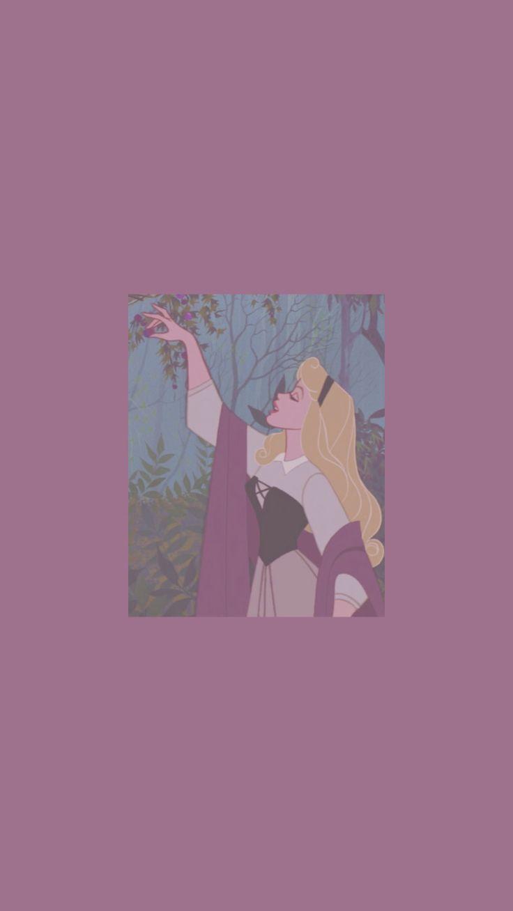 736x1308 aurora #sleepingbeauty #disney #disneyprincess. Cute cartoon wallpaper, Disney wallpaper, Disney drawings