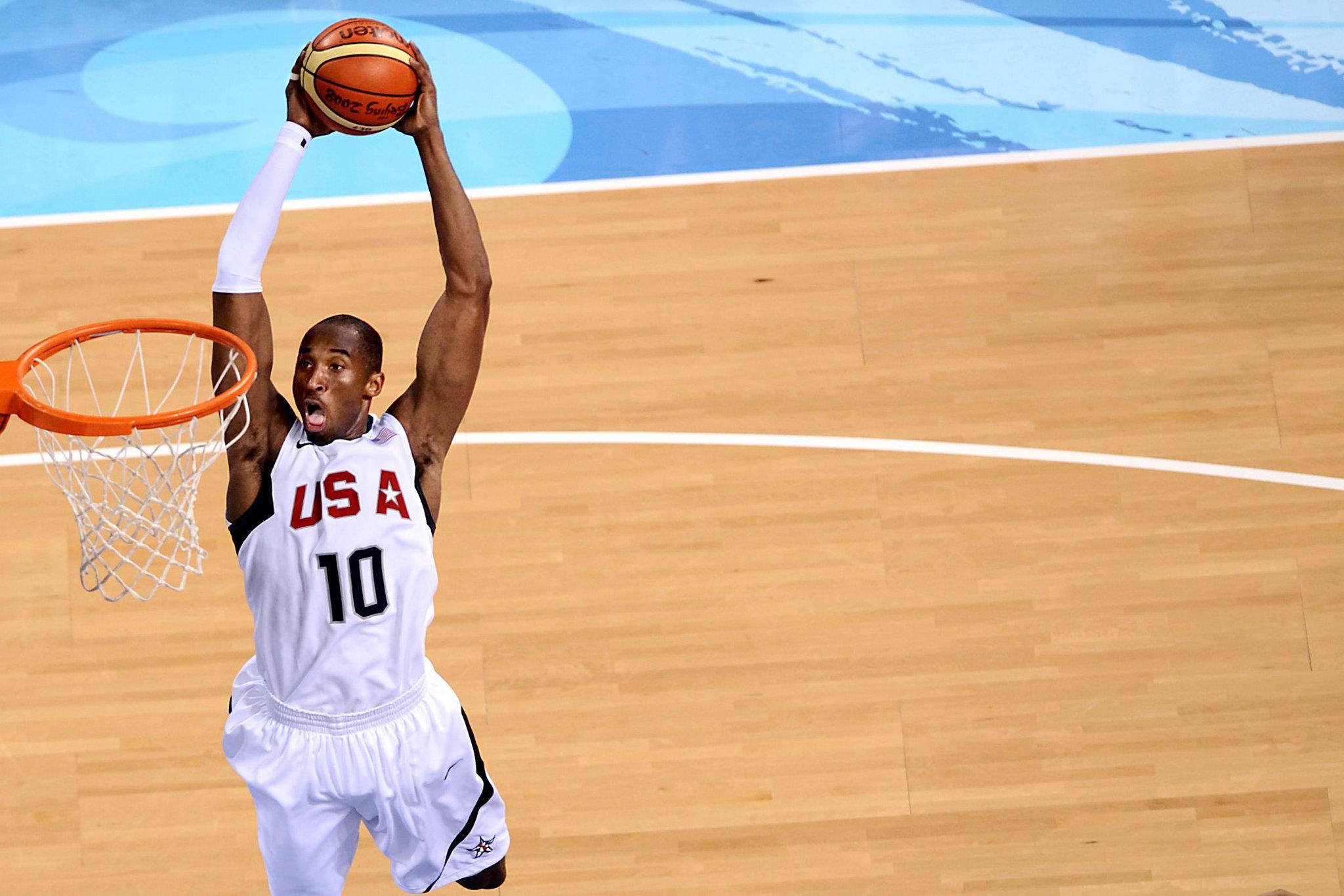 Kobe bryant in the olympics
