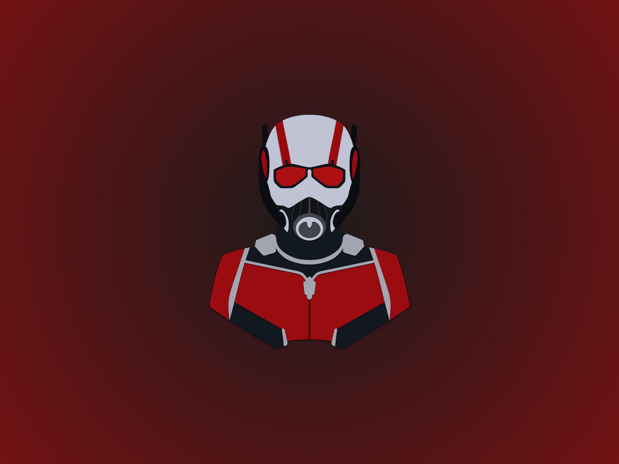 2048x1536 Wallpaper 4k Ant Man Minimalism 12k Wallpaper