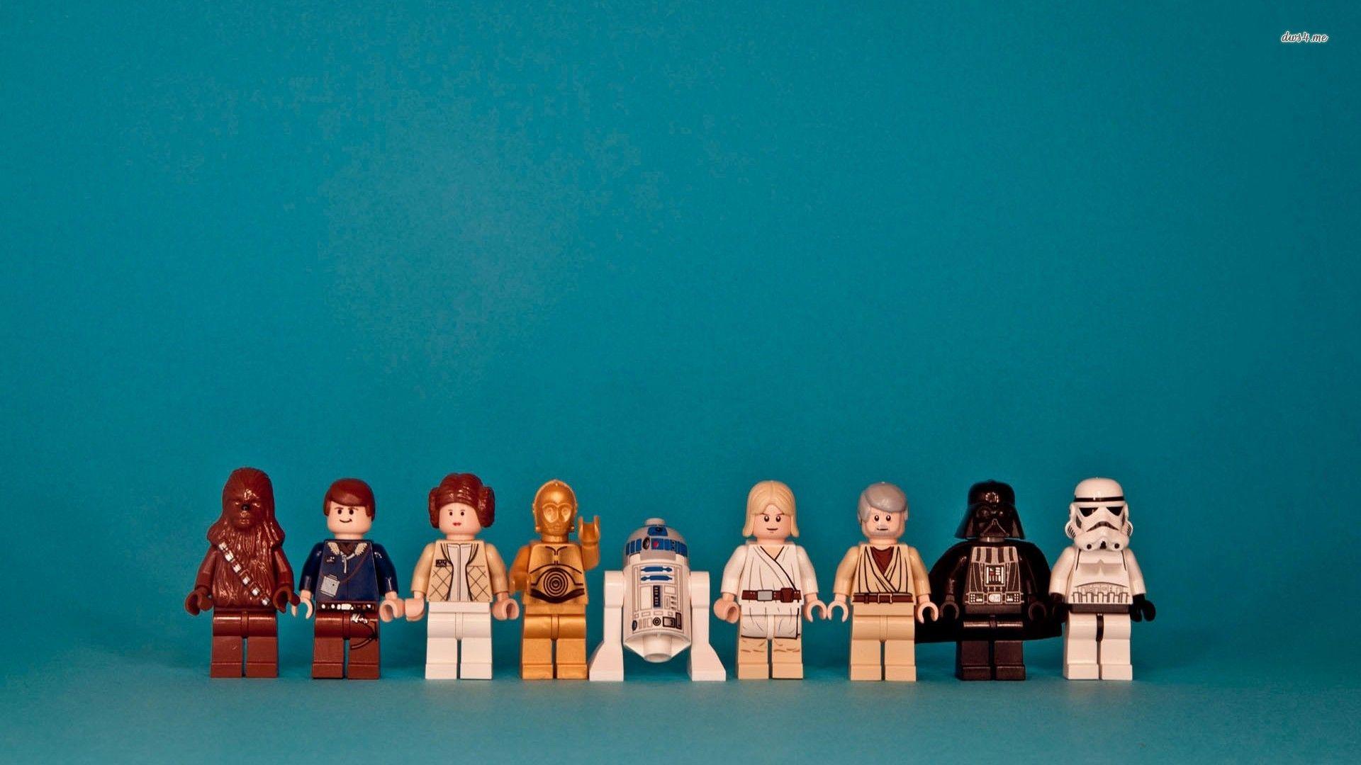 1920x1080 Star Wars Characters Lego. Lego wallpaper, Star wars background, Star wars wallpaper