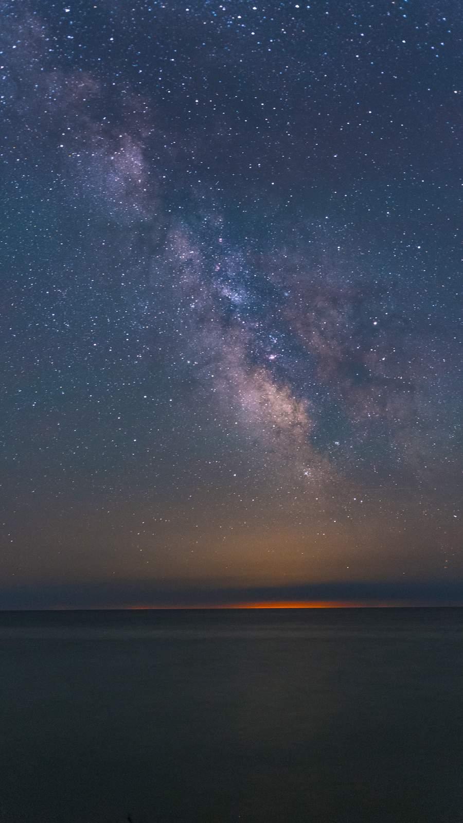 900x1600 Milkyway From Ocean IPhone Wallpaper Wallpaper : iPhone Wallpaper