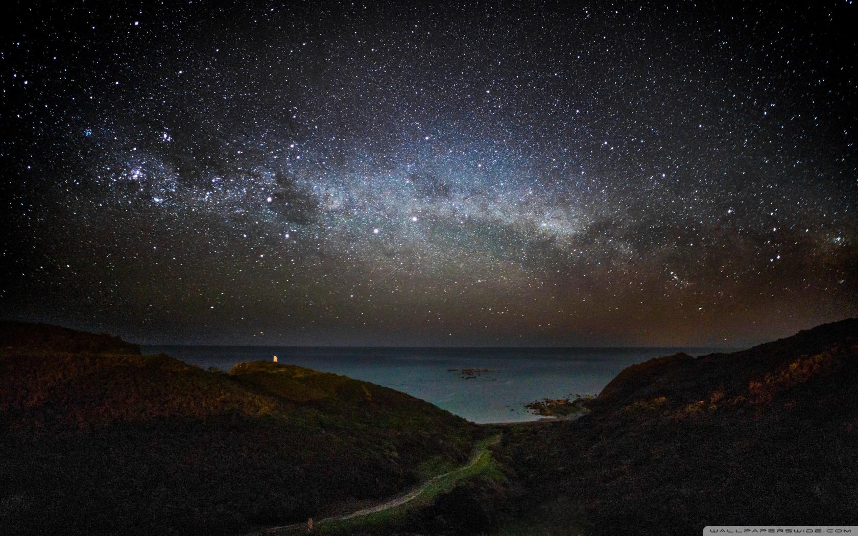 1680x1050 Milky Way, Wellington Ultra HD Desktop Background Wallpaper for : Multi Display, Dual Monitor : Tablet