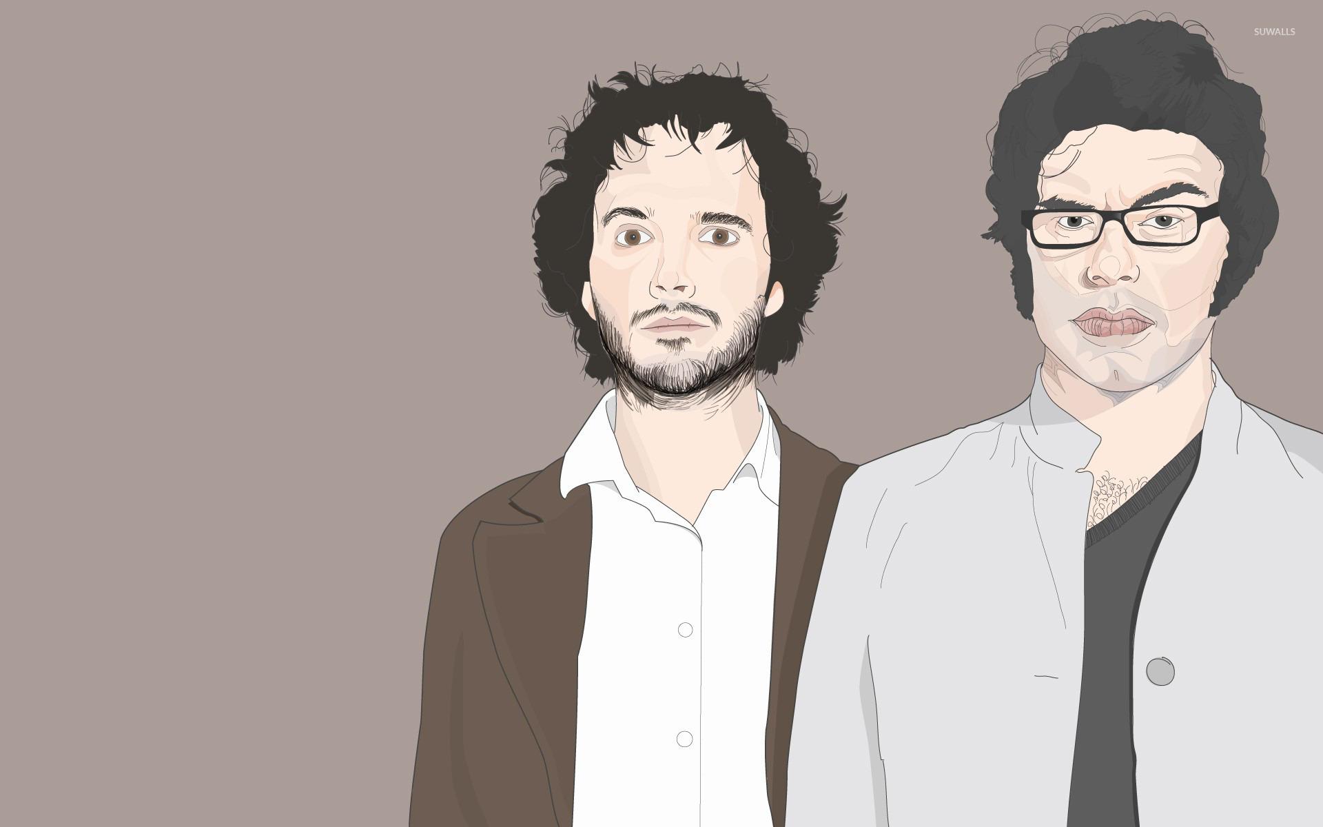 1920x1200 Jemaine and Bret of the Conchords wallpaper Show wallpaper