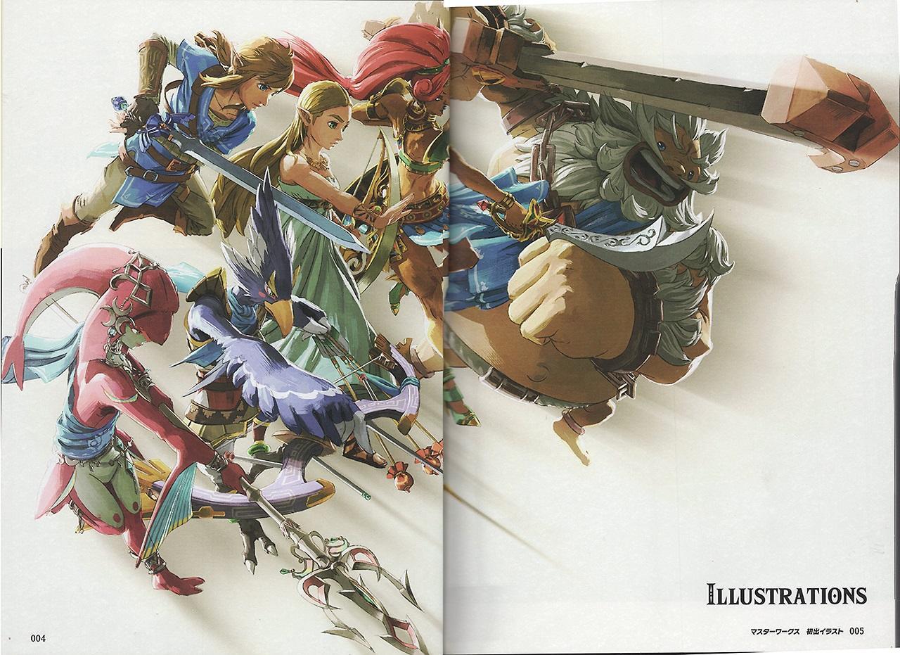 1280x931 Looking For A Particular Champions Wallpaper In The Digital Form. : R Breath_of_the_Wild