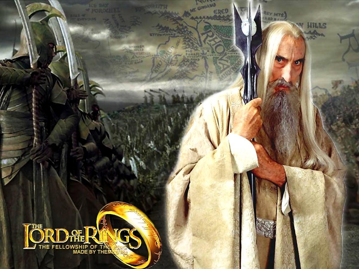 1200x900 Laptop Christopher Lee, The Lord Of The Rings, Painting background picture. FREE Download image