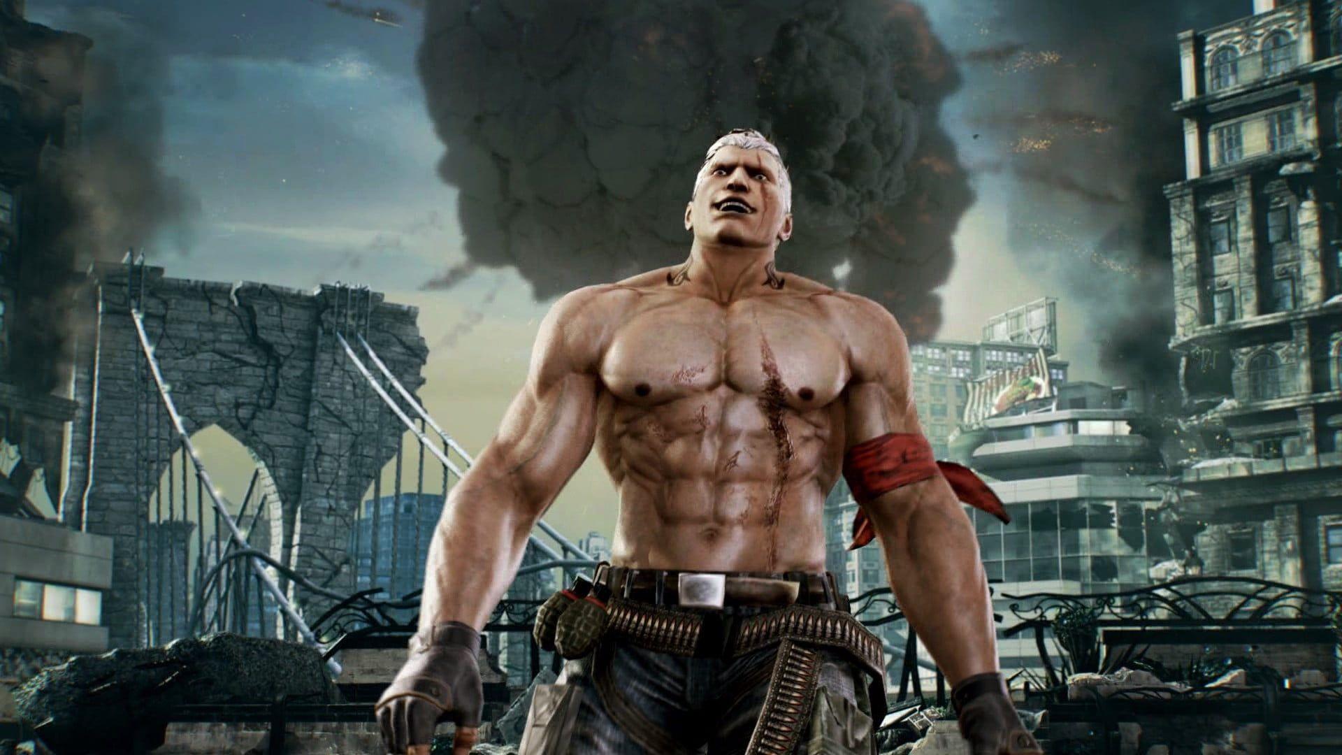 1920x1080 men's black and white plaid shorts tekken 7 bryan fury P #wallpaper #hdwallpaper #desktop. Tekken Bryan fury, HD wallpaper