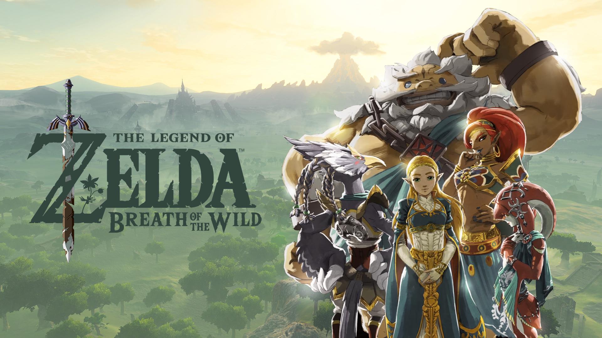 1920x1080 Breath Of The Wild Champions Wallpaper