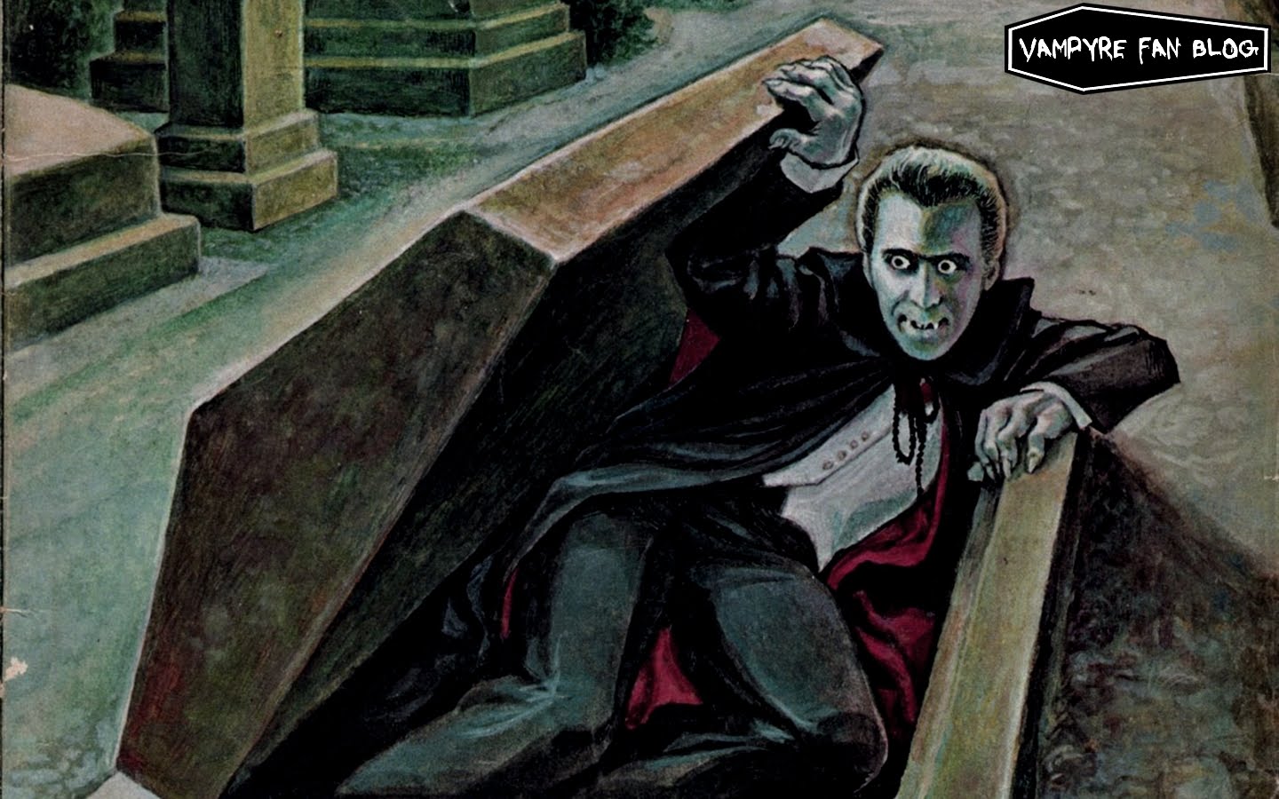 1440x900 Vampyre Fan: Wacky Wallpaper Wednesday! MONSTER MOVIE ACTORS Lugosi and Christopher Lee
