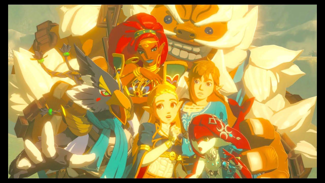 1280x720 The Legend of Zelda: Breath of The Wild. EX Recovered Memory Champions' Ballad