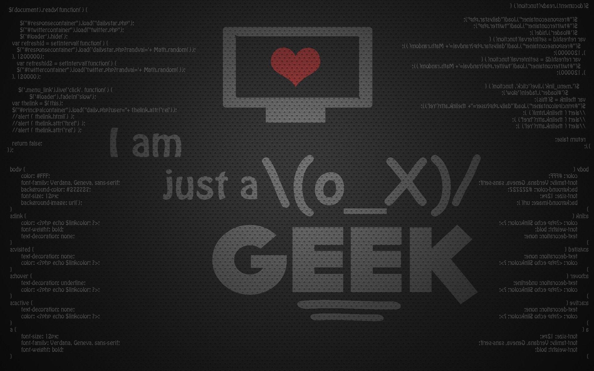 1920x1200 Geeky Wallpaper