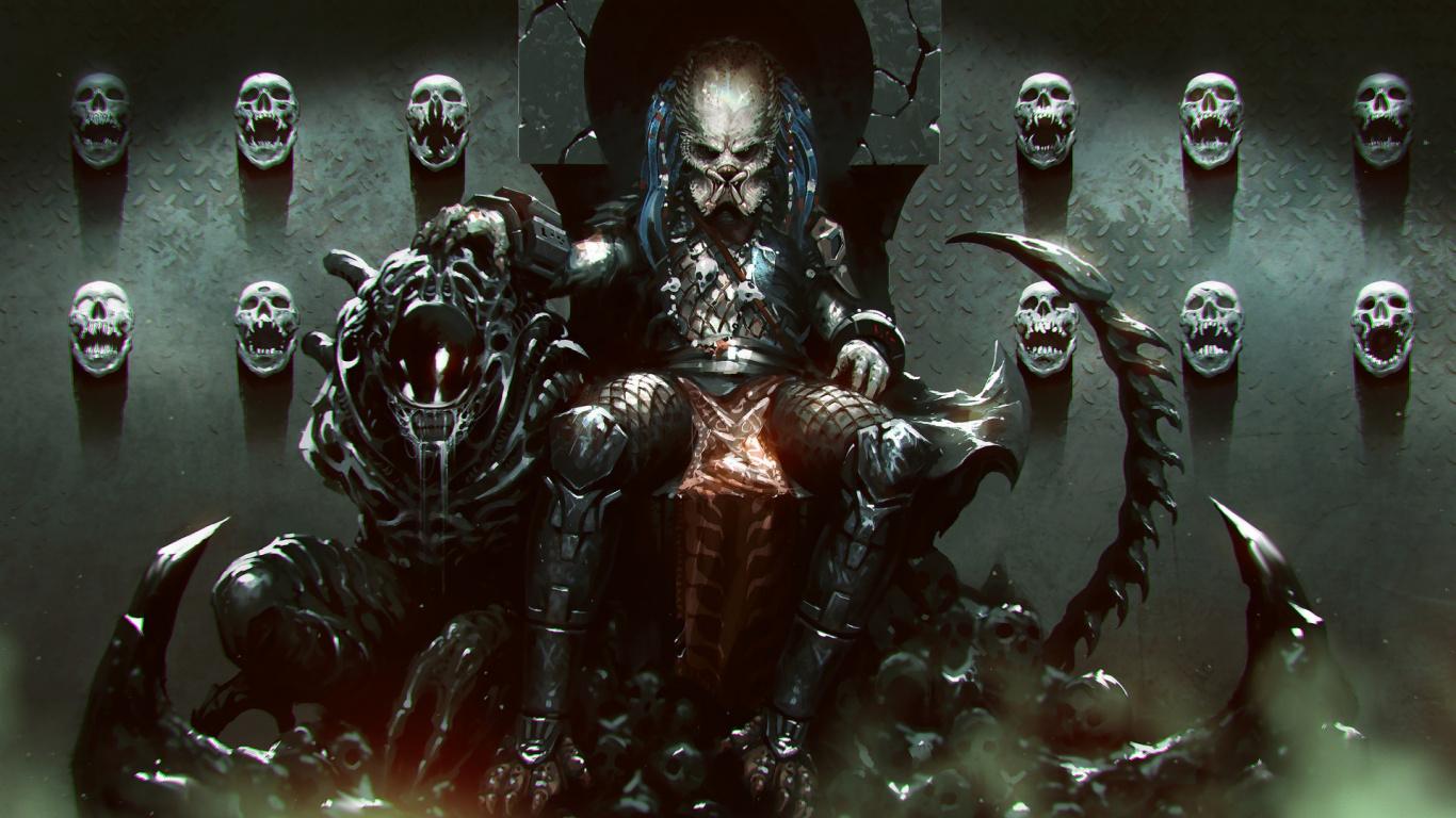 1366x768 Concept Art Predator Artstation Wallpaper & Background Download
