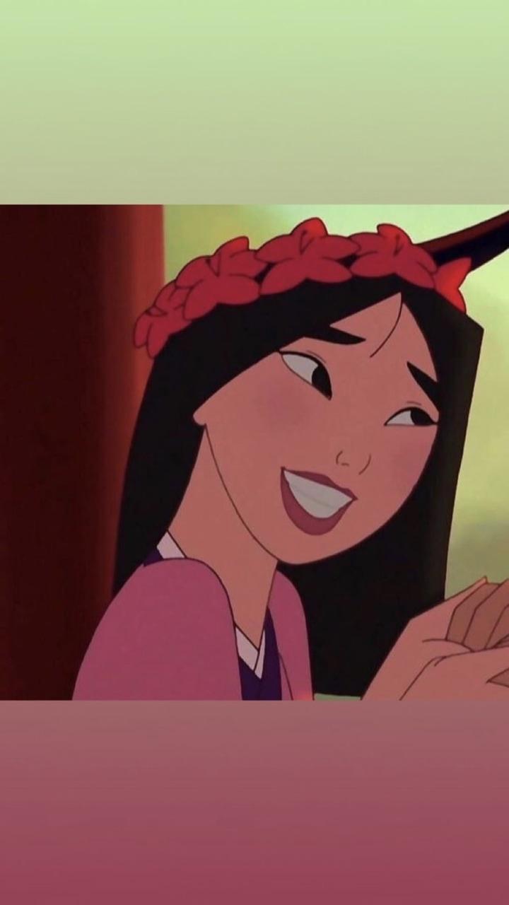 720x1280 Wallpaper, Mulan Cartoon Characters Aesthetic