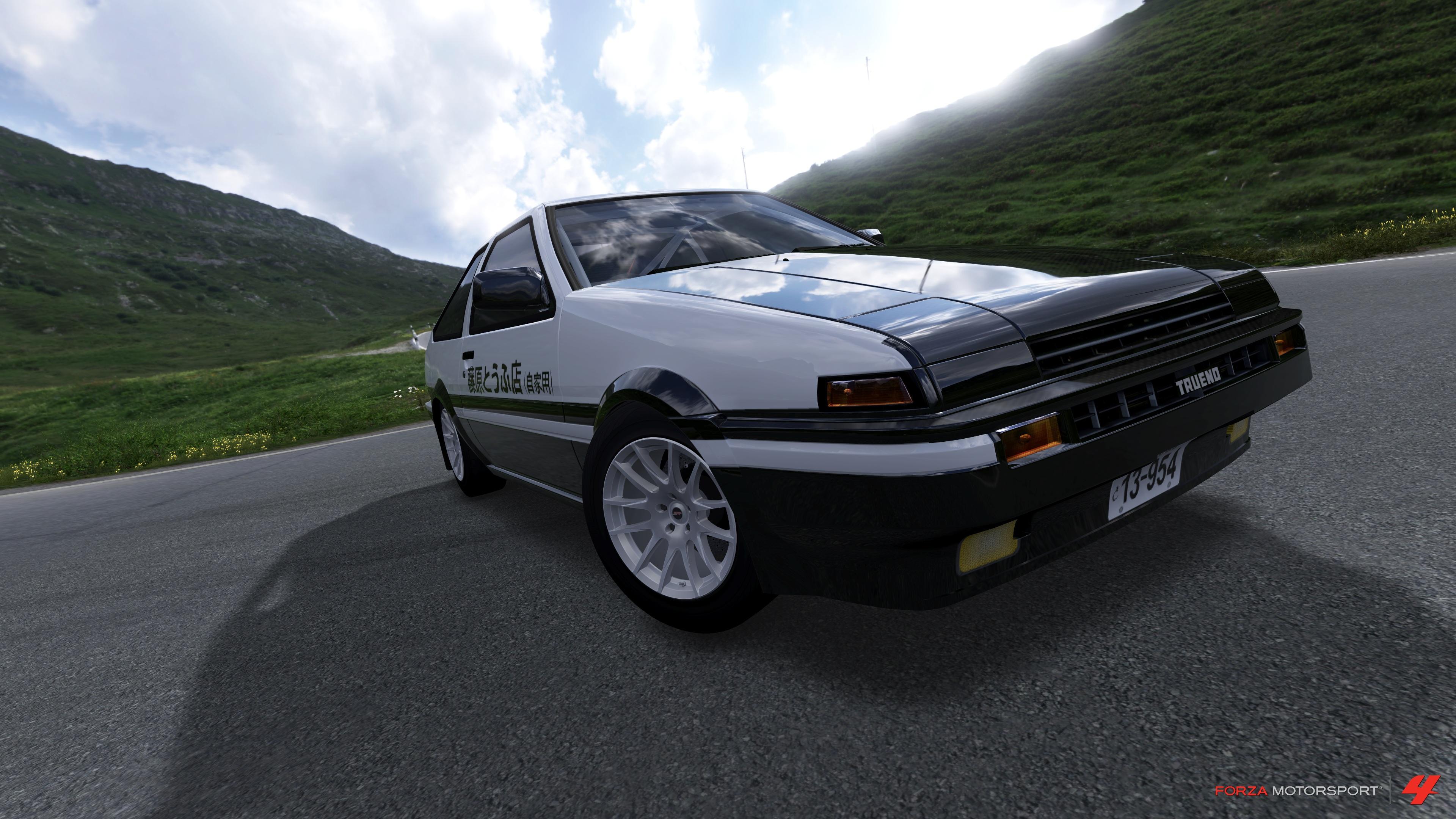 3840x2160 toyota, Ae Initial, D, Corolla, Panda, Trueno Wallpaper HD / Desktop and Mobile Background
