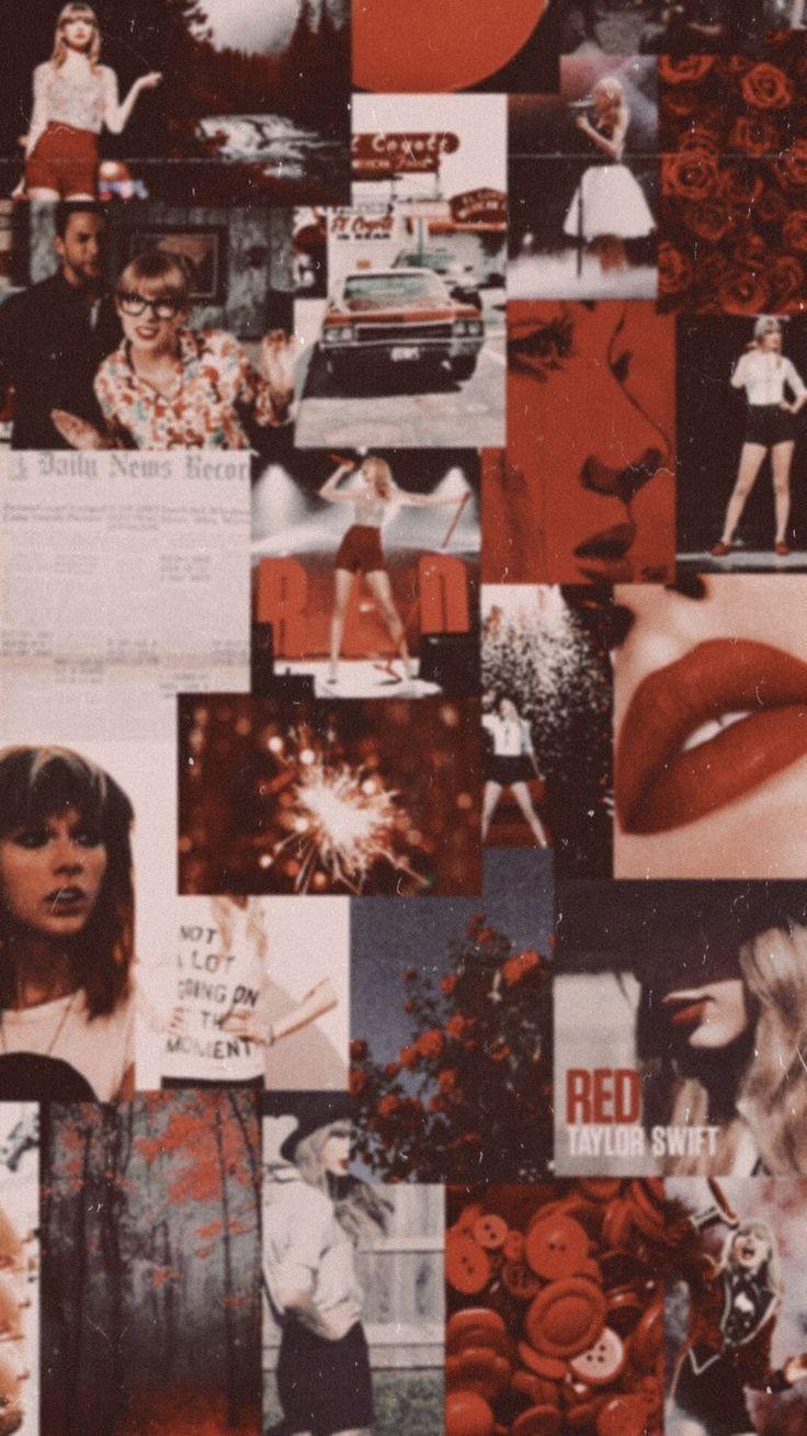 736x1309 Taylor swift red aesthetic wallpaper. Taylor swift discography, Taylor swift wallpaper, Taylor swift album