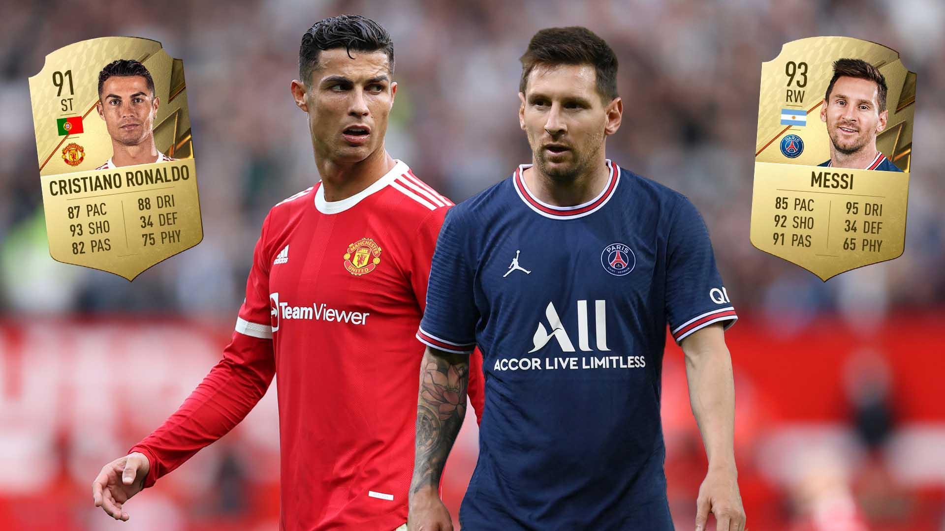 1920x1080 Best FIFA 22 rating: Cristiano Ronaldo or Lionel Messi?