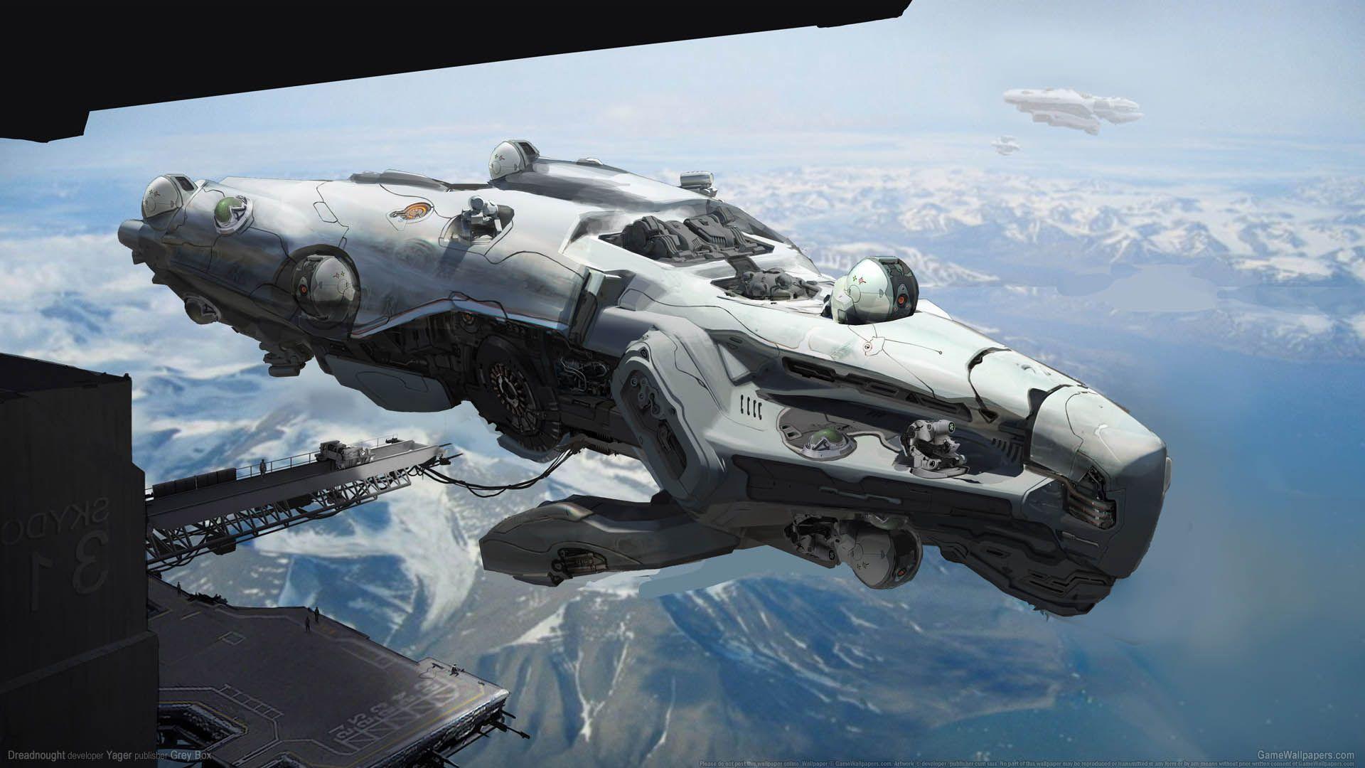 1920x1080 Dreadnought wallpaper 12 1920x1080. Spaceship, Concept art, Spaceship design