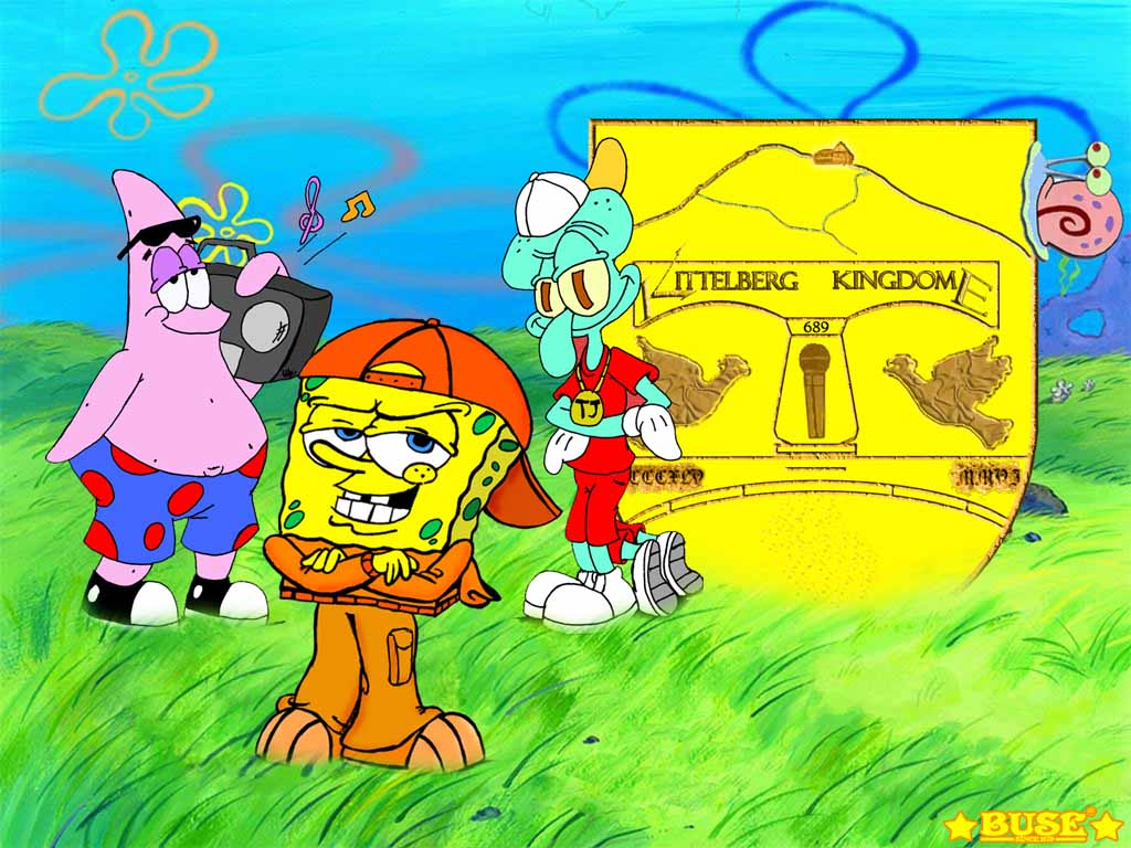 spongebob gangsta