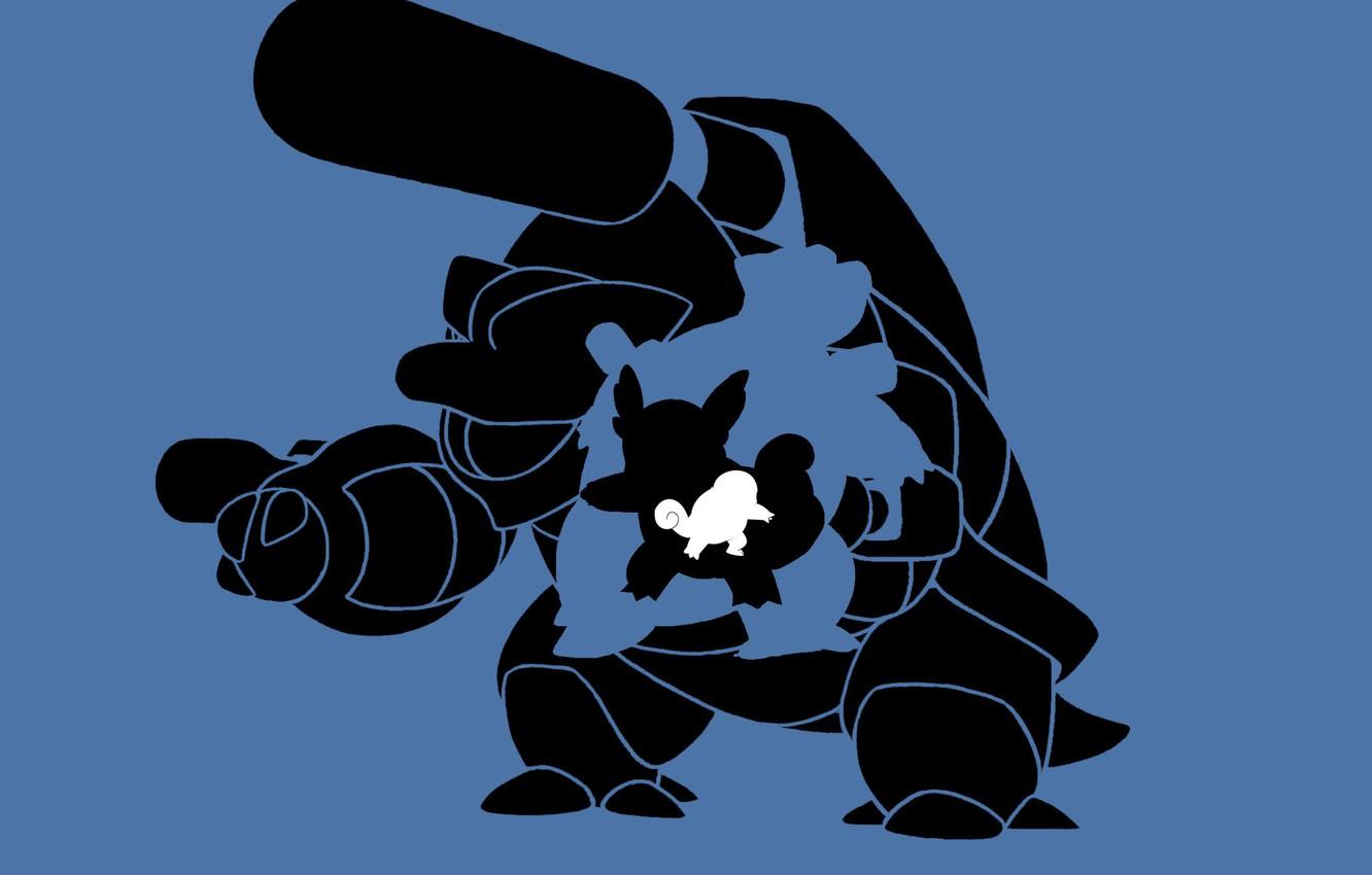 1332x850 Photo Wallpaper Water, Blue, Turtle, Gun, Water, Fangs, Wartortle Blastoise