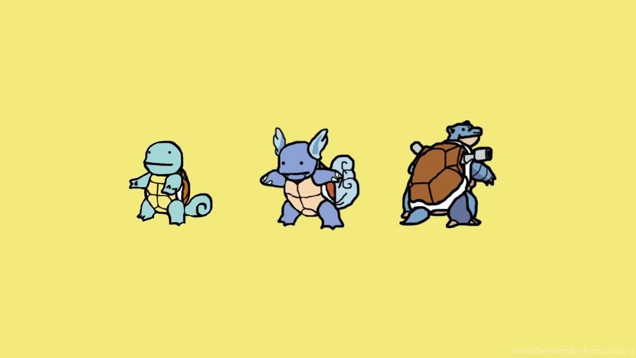 1280x720 Blastoise Pokemon Squirtle Wartortle Wallpaper Desktop Background
