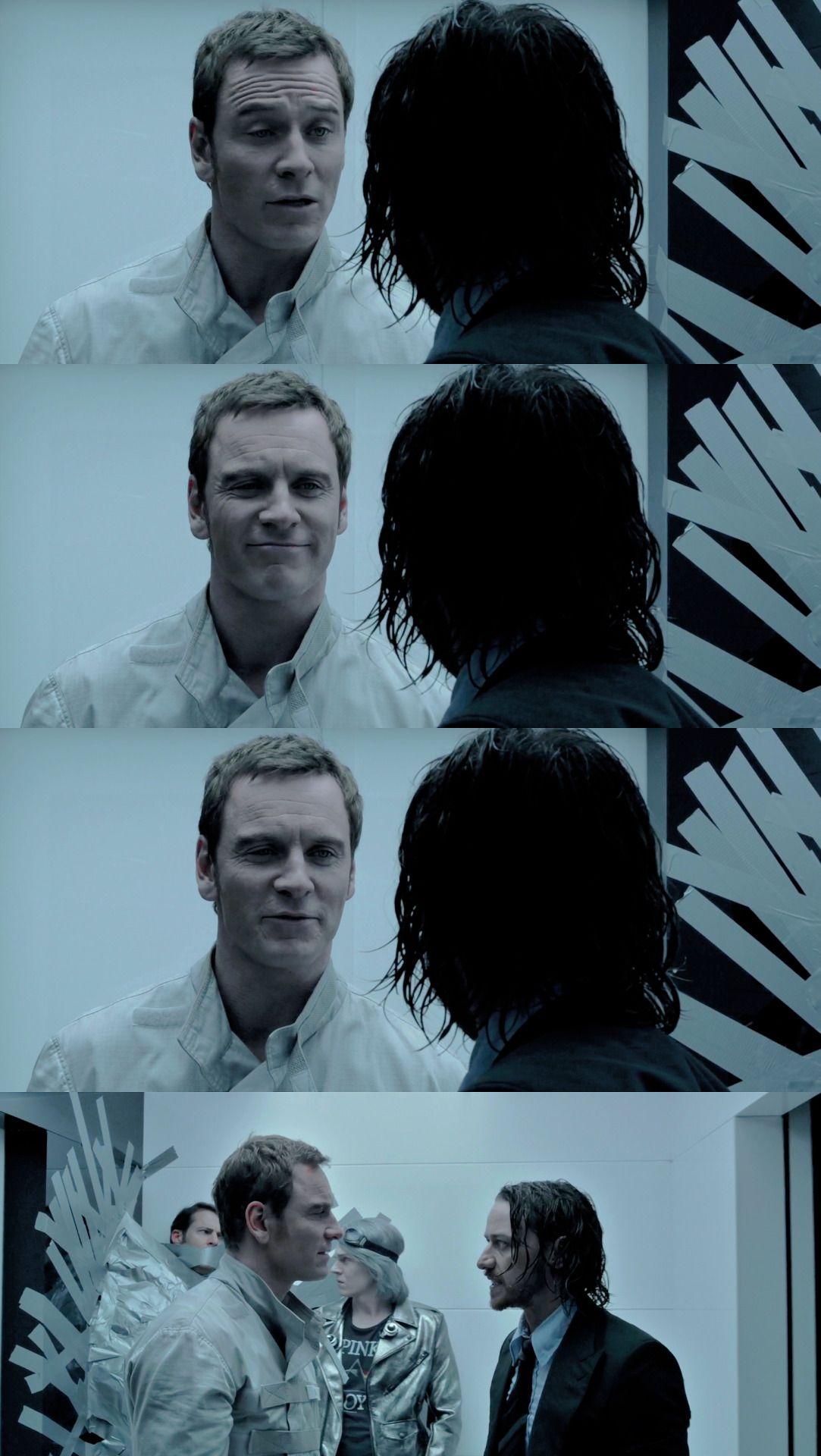1083x1920 Michael Fassbender (as Magneto Erik Lehnsherr) & James McAvoy (as Charles Xavier) In X Men: Days Of Futu. X Men Wallpaper, X Men, James Mcavoy Michael Fassbender