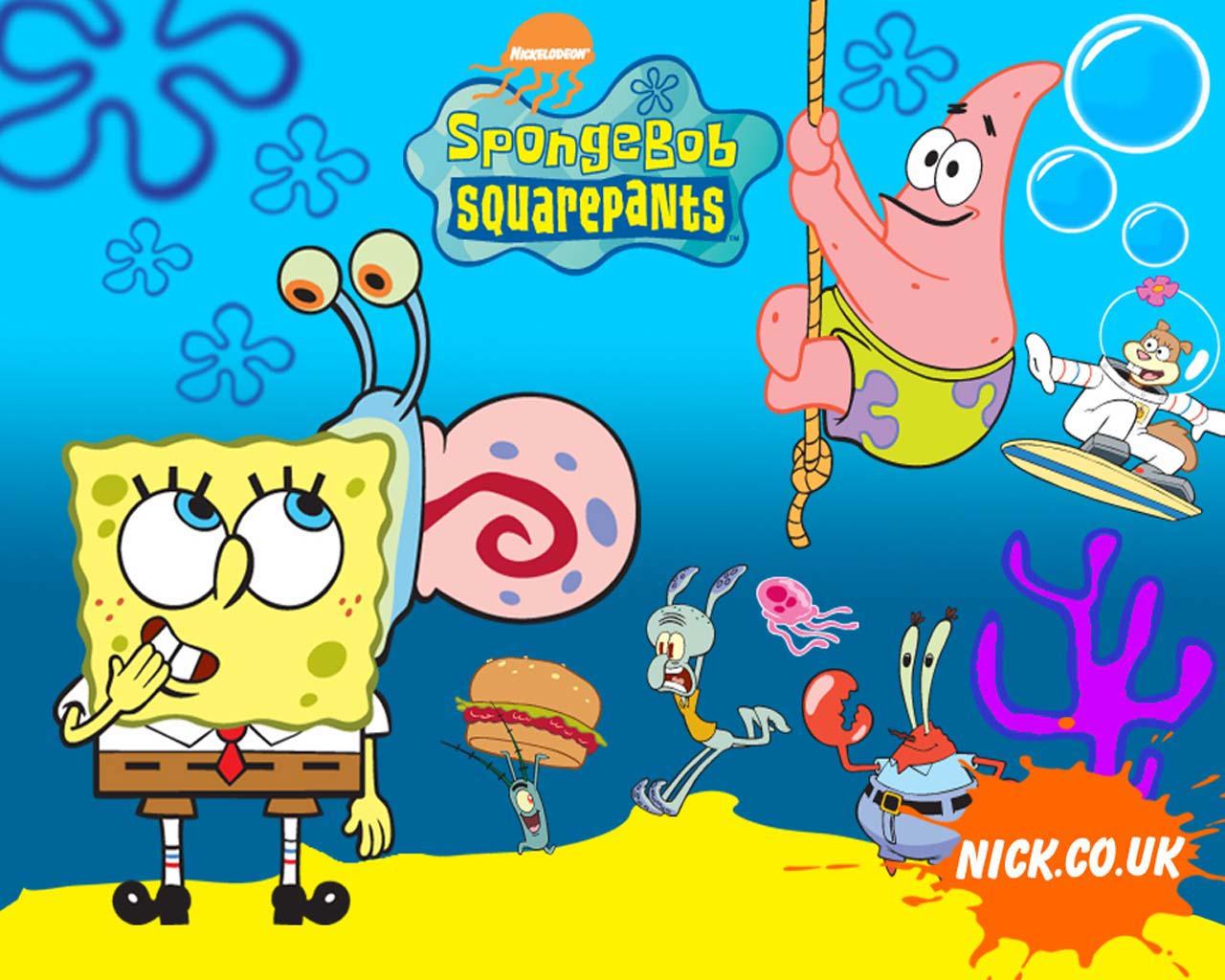 1280x1024 1280x1024px Gangster SpongeBob Wallpaper