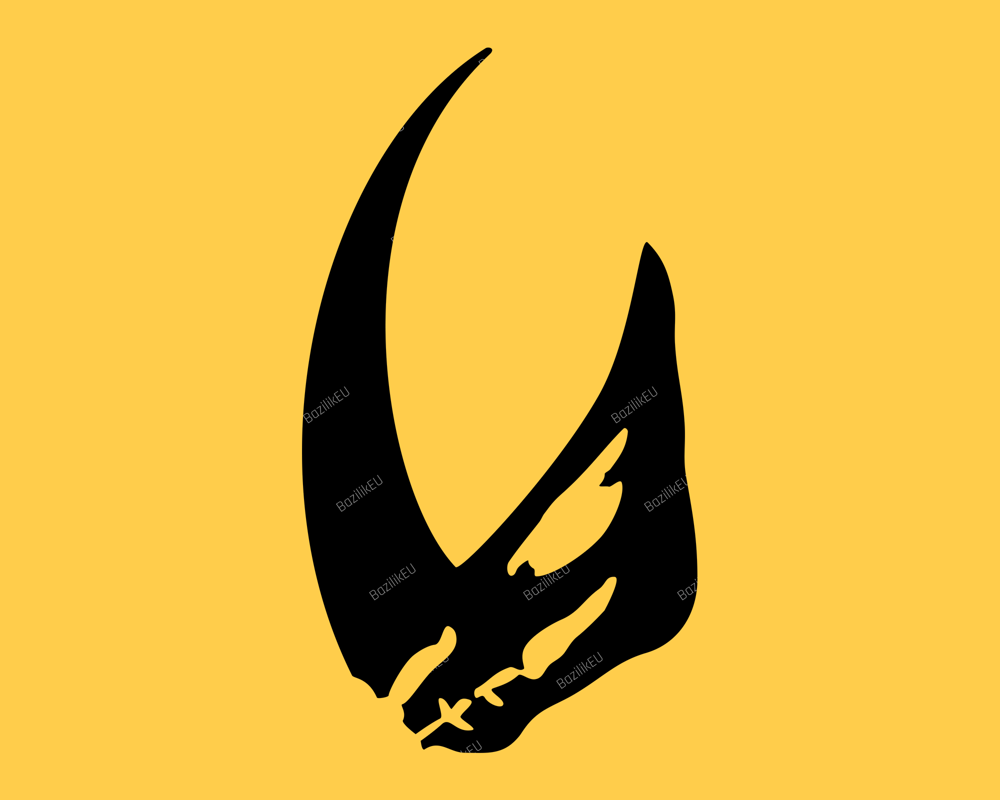2000x1600 Star Wars Mandalorian Mudhorn SVG Files for Cricut. Star wars silhouette, Star wars prints, Mandalorian
