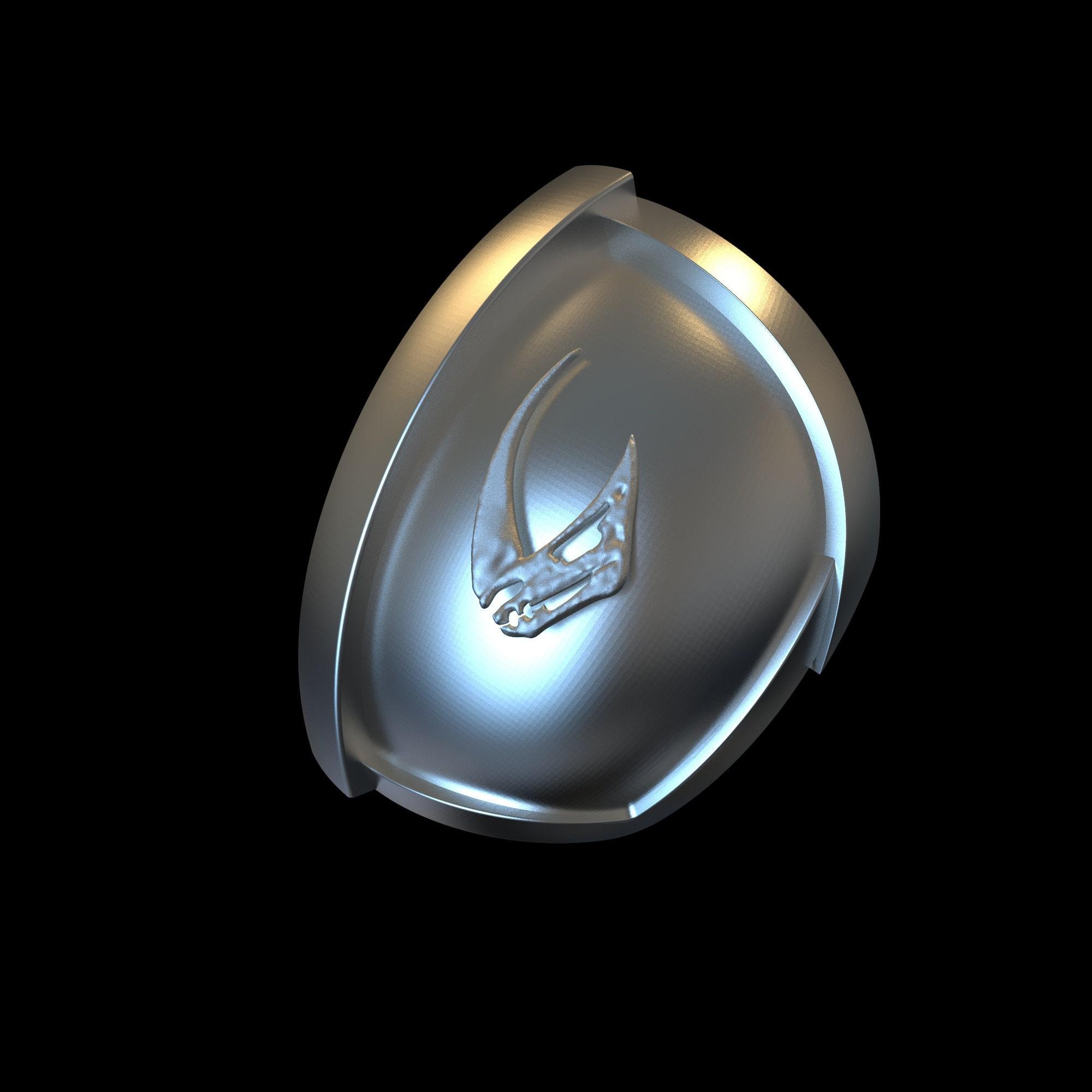 2000x2000 The Mandalorian 2019 TV Show Mudhorn Shoulder Part 3D Model