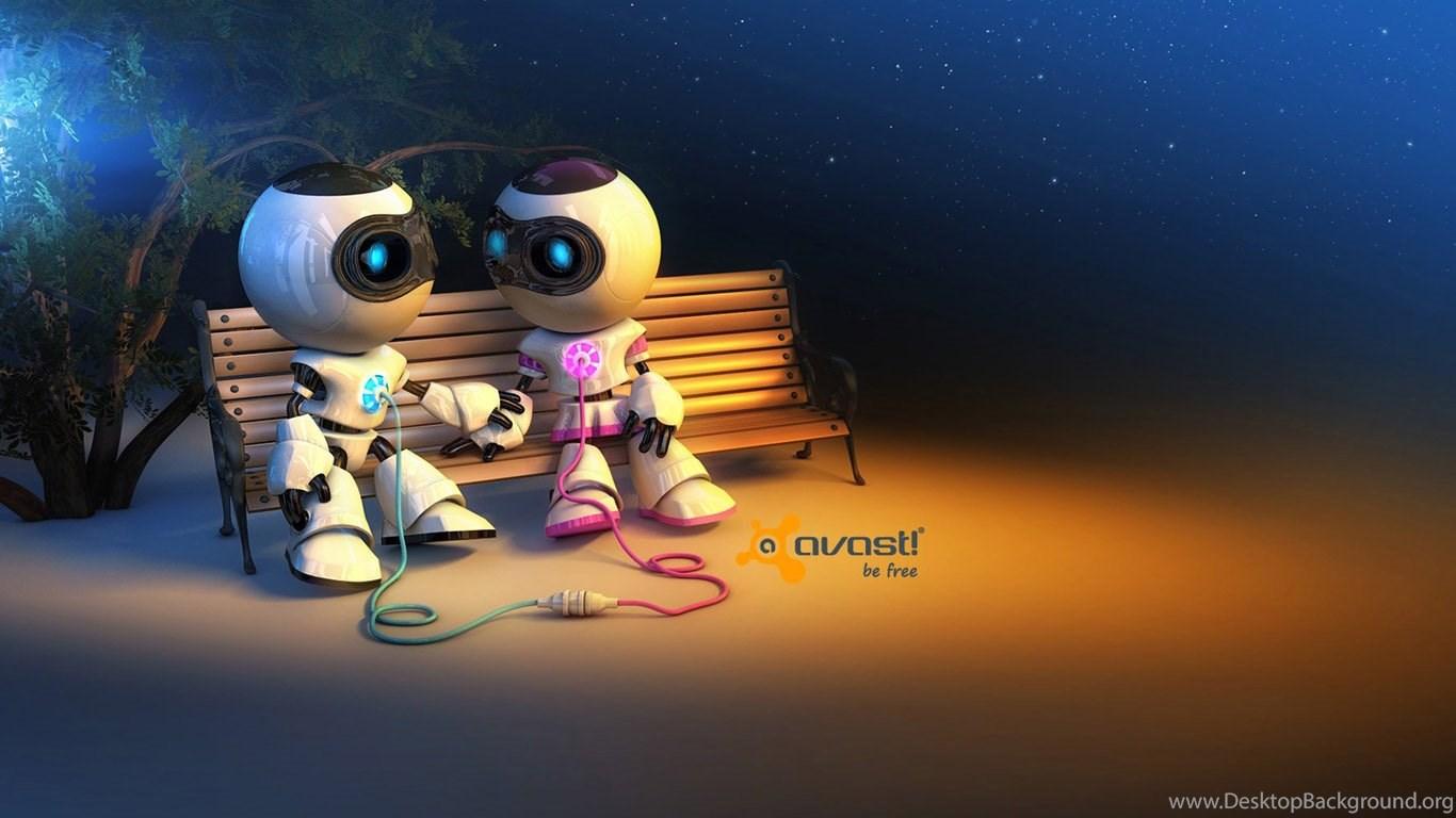 1366x768 Anti Virus Wallpaper